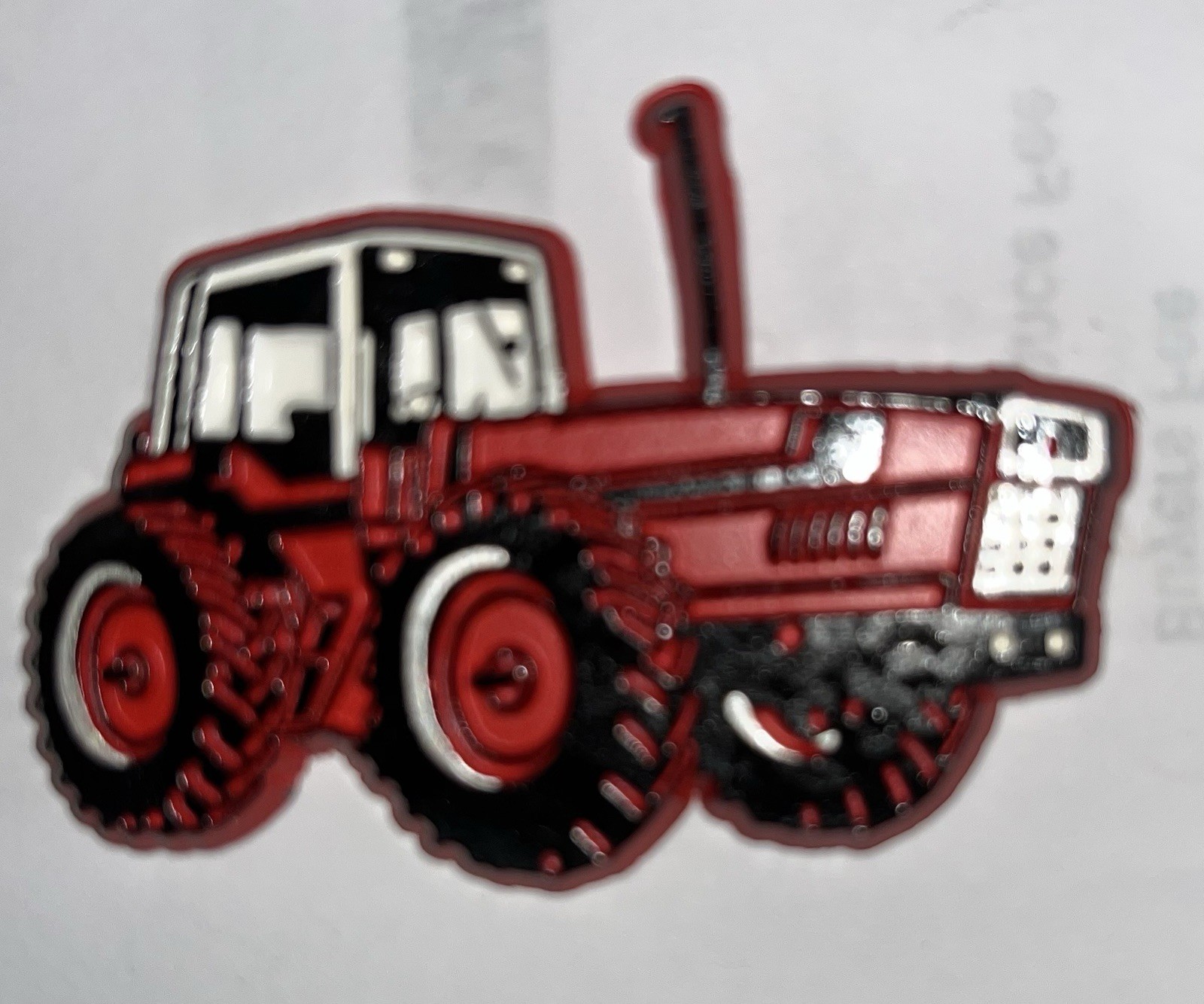 IH  2+2 Rubber Tractor Magnet