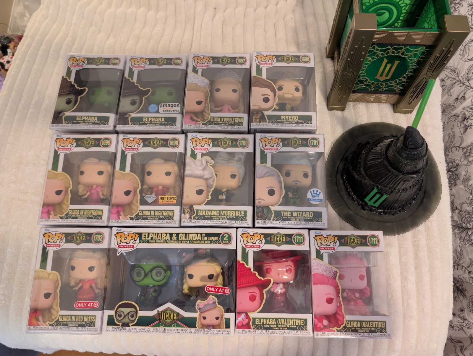 Wicked Funko Pop Complete First Movie Collection. Exclusives Target, Hot Topic.