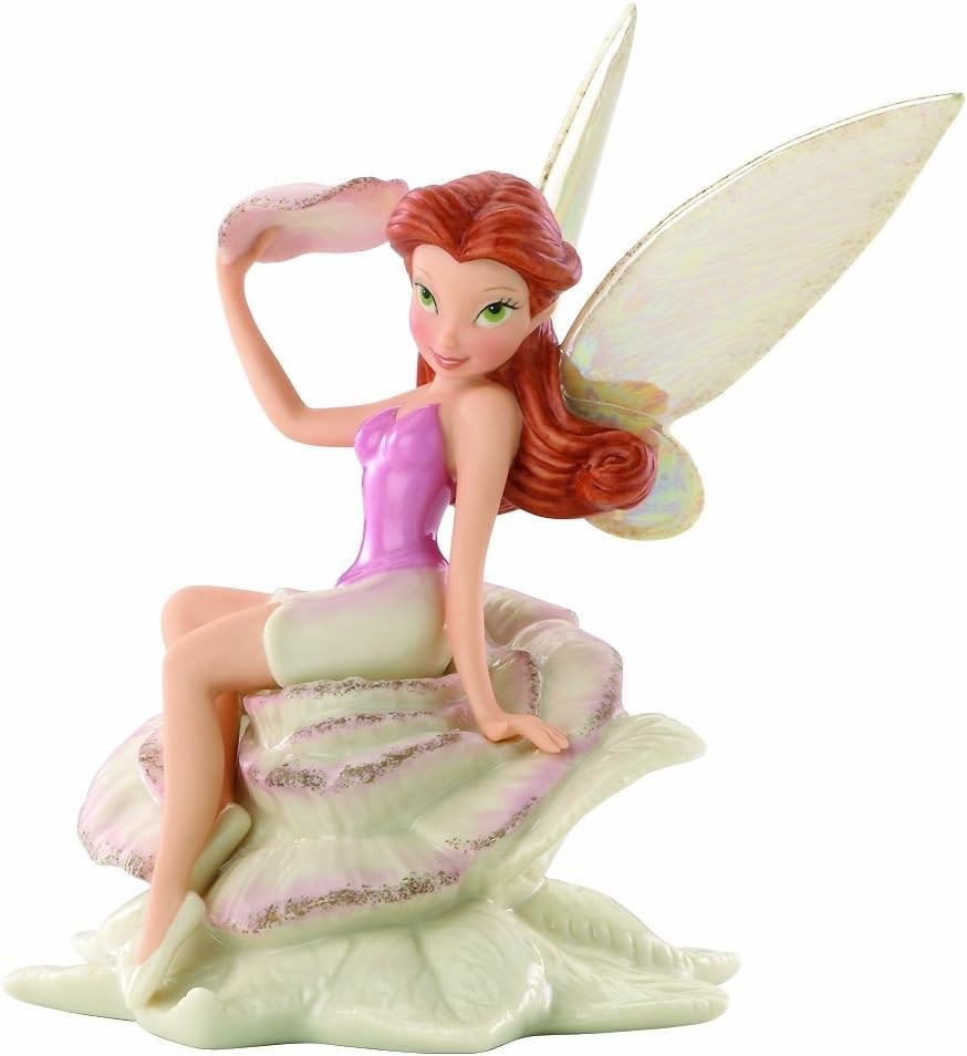 Disney Lenox Rosetta,The Garden Fairy -  Ivory Fine China w/24k Gold Accents NEW