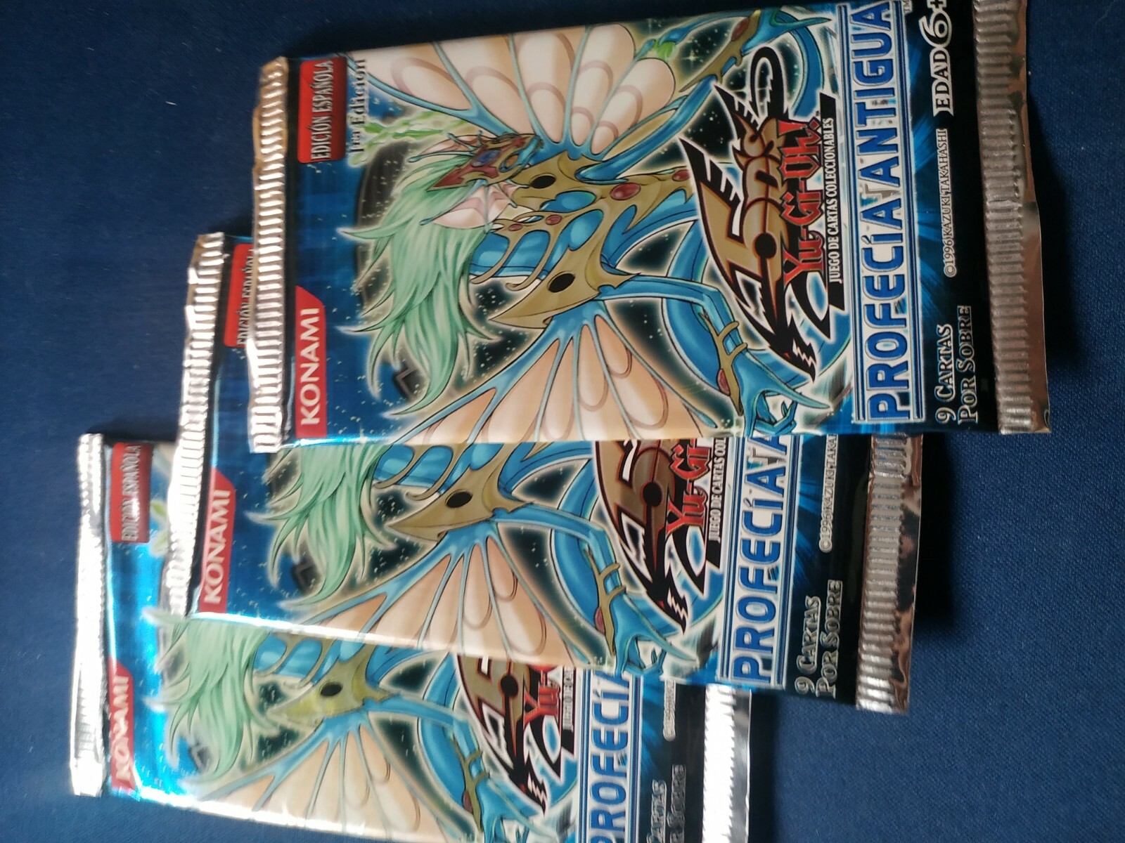 1x Yu-Gi-Oh Ancient prophecy Booster pack Spanish 1st Edition Sealed