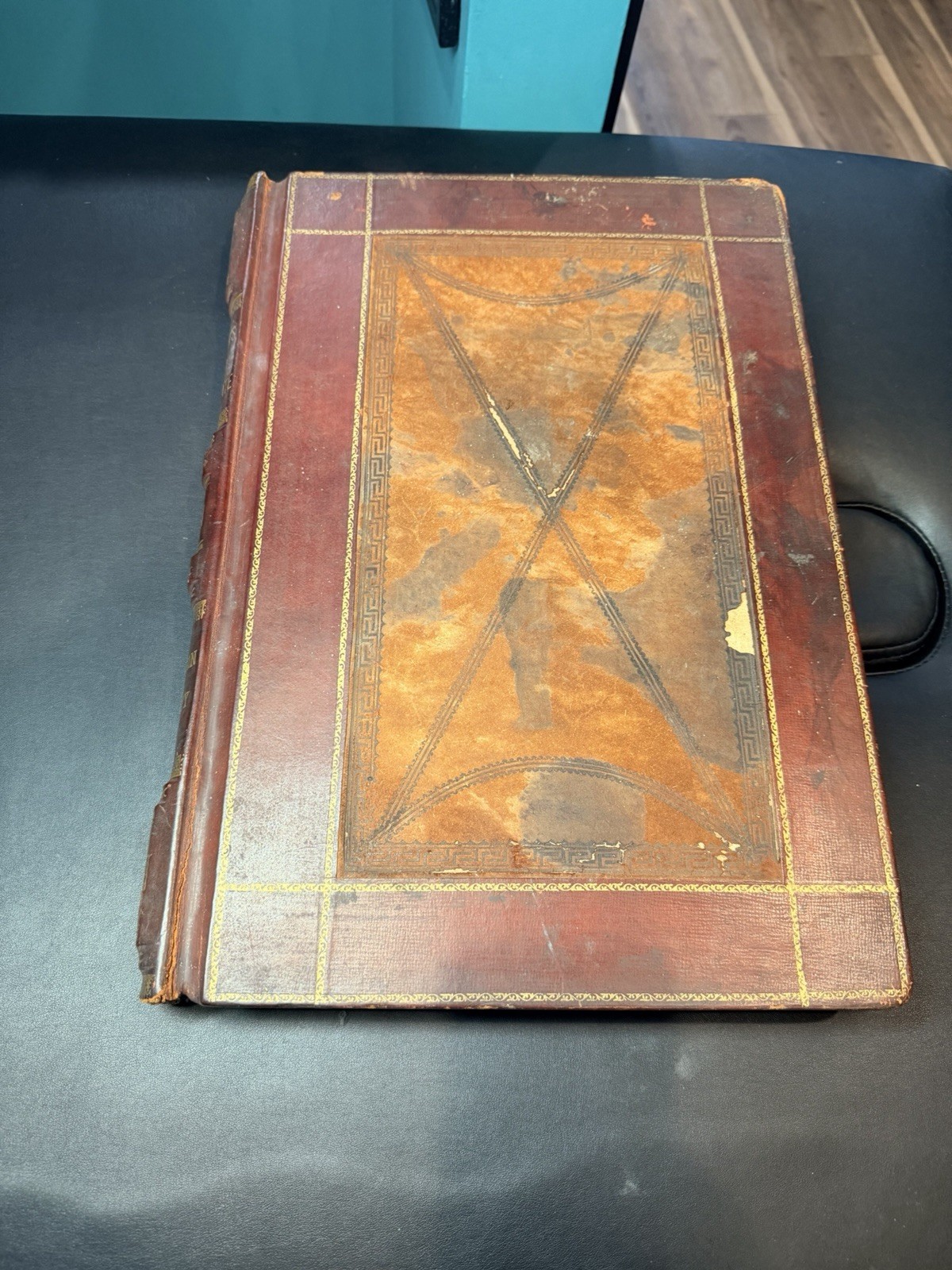 Large Vintage Antique Scrapbook
