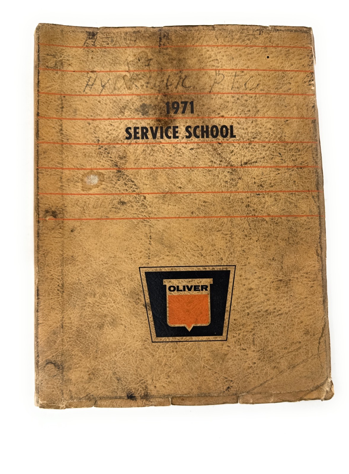 Oliver Tractor 1971 Service School Manual