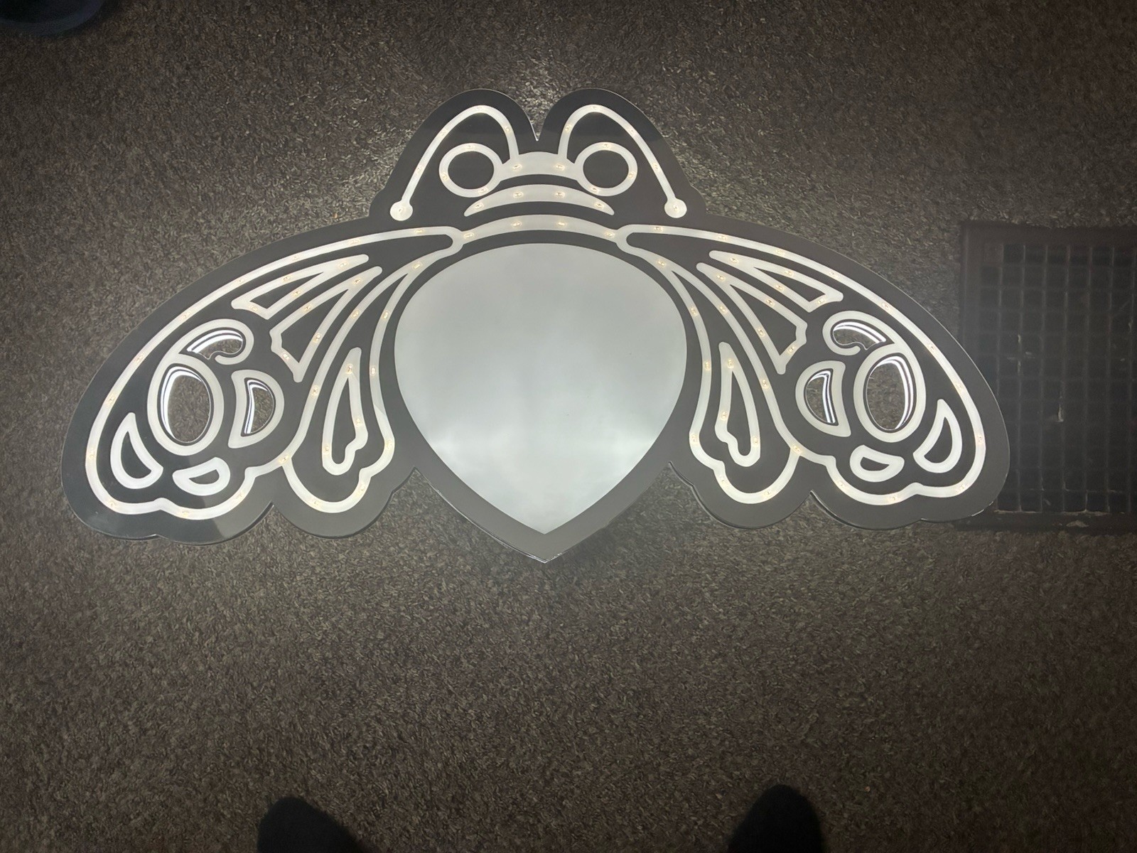 Patron Tequila Light Up Led Bug Sign Working Mint Condition  Rare 