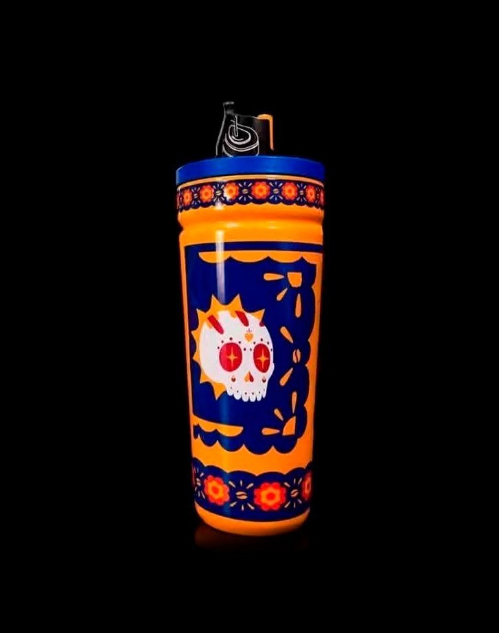 AUTHENTIC 2026 MX Halloween Orange Catrina SS Twist Top