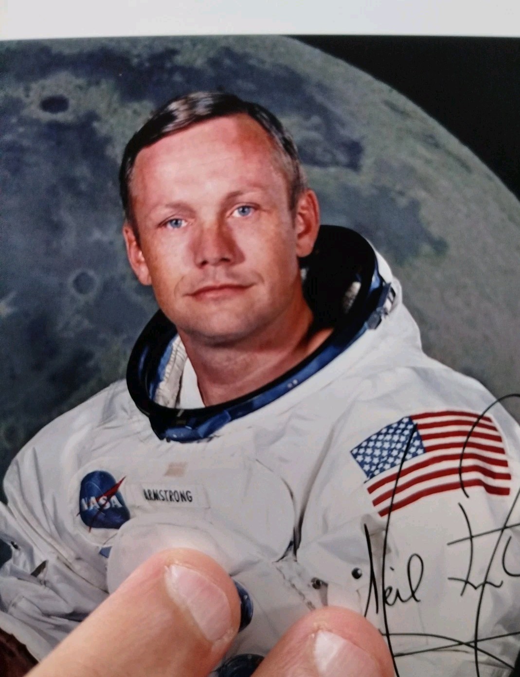 Autograph - Neil Armstrong - Moon - USA - Apollo - Gemini - 1969 - Astronaut 
