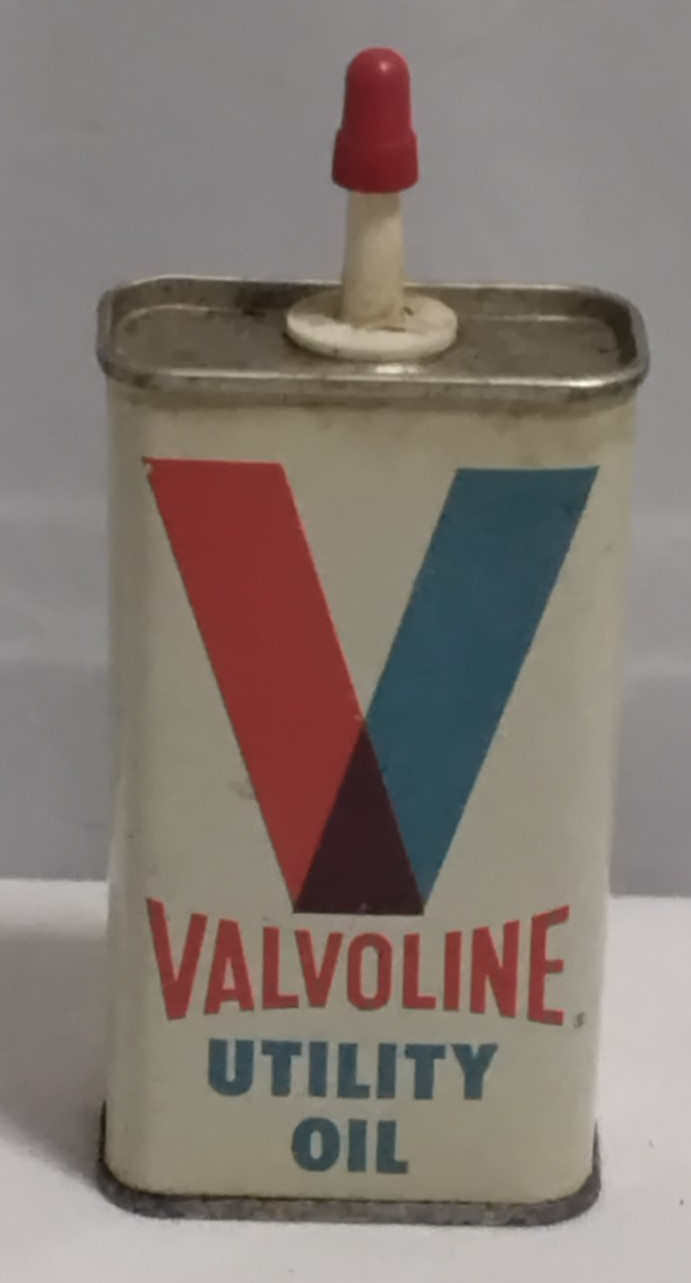 Vintage Valvoline 4 oz. Utility Oil Can- Empty