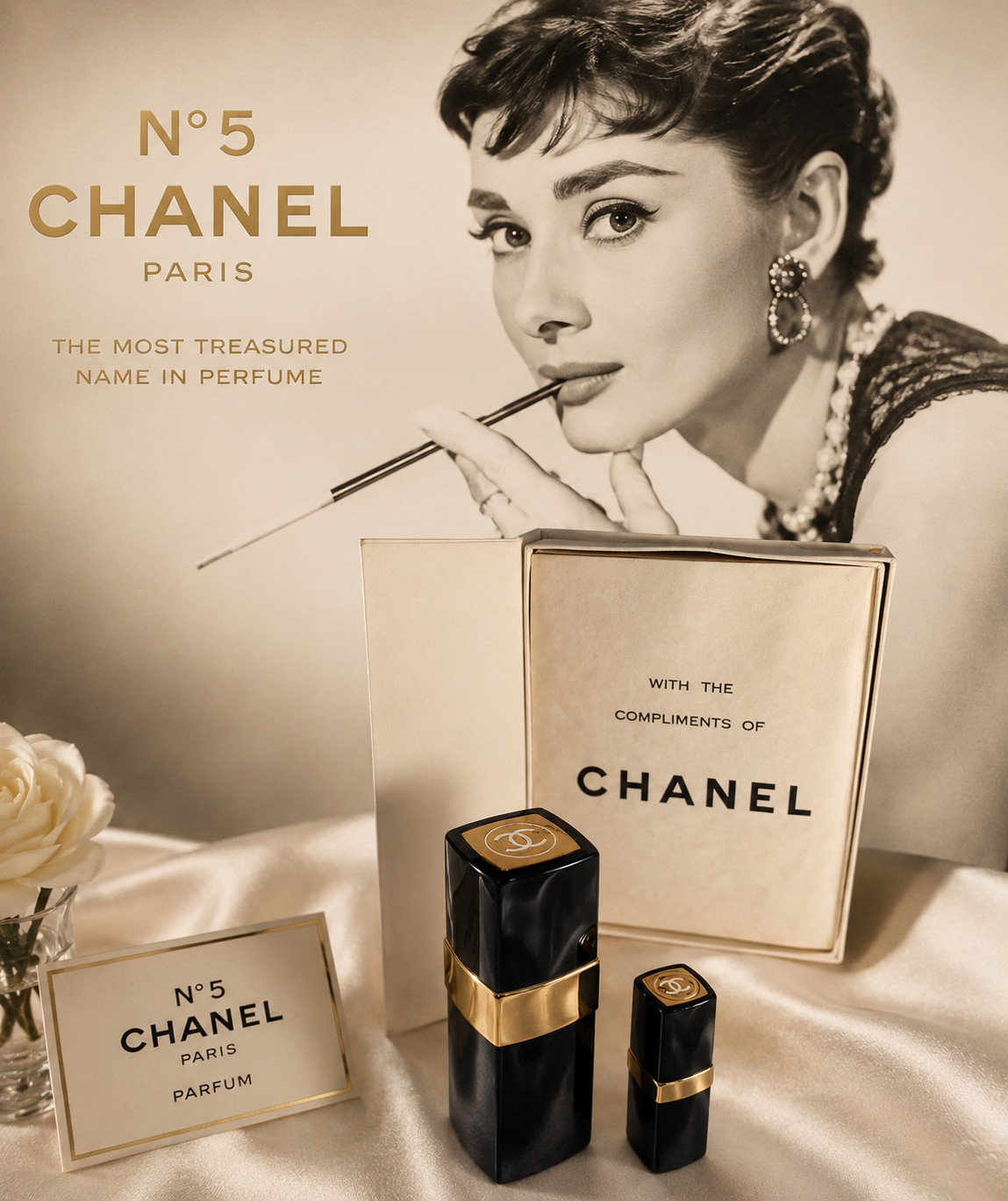 Gorgeous Vintage CHANEL No. 5 Boxed Set – Full Contents – Pure Perfume & Cologne