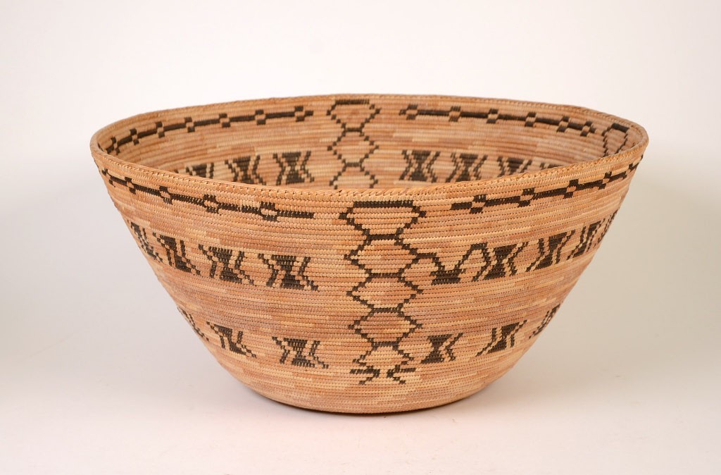 Antique Mono Basket from North Fork Rancheria