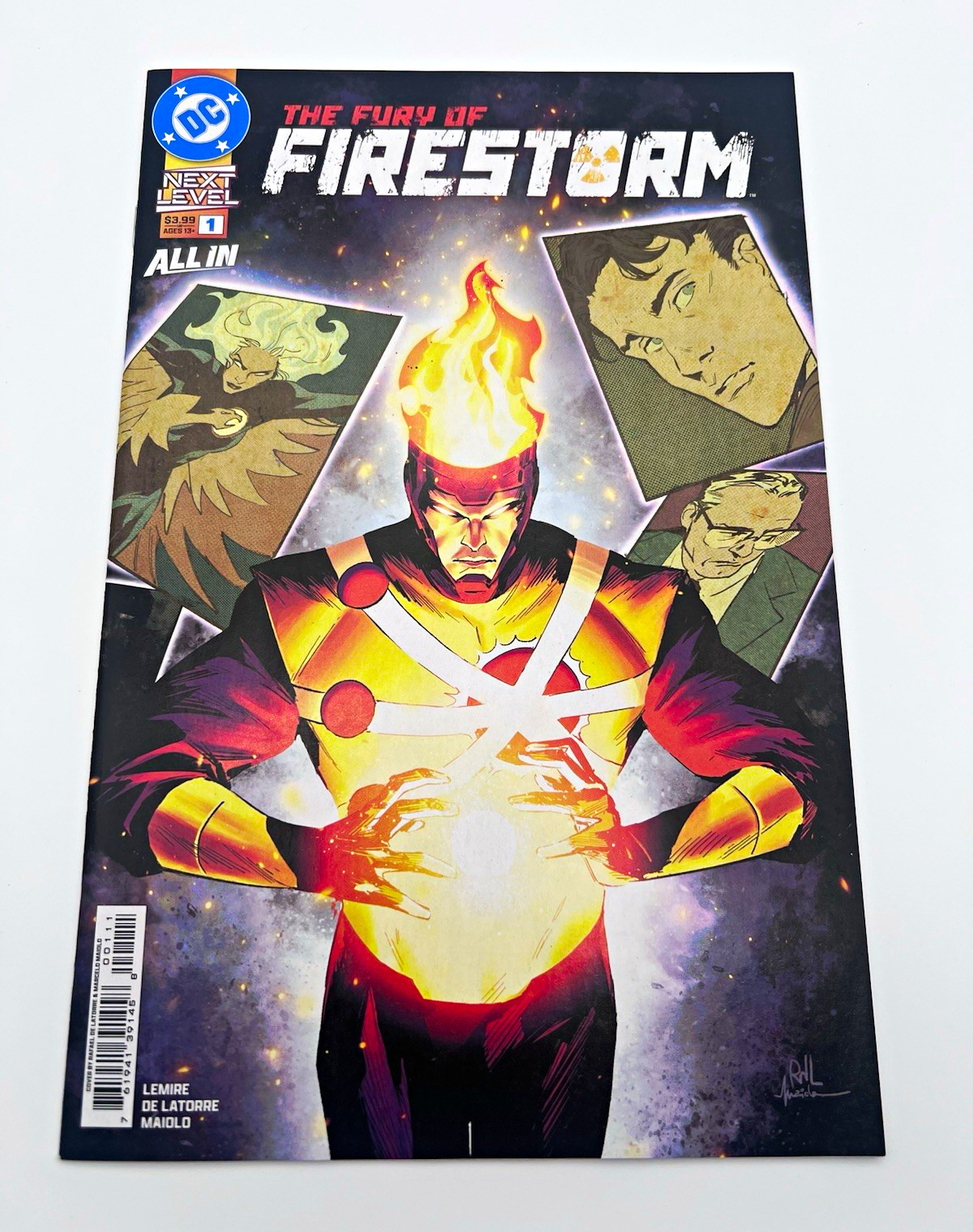 DC The Fury of Firestorm #1 - 5 Firestorm Lemire De Latorre Maiolo Color