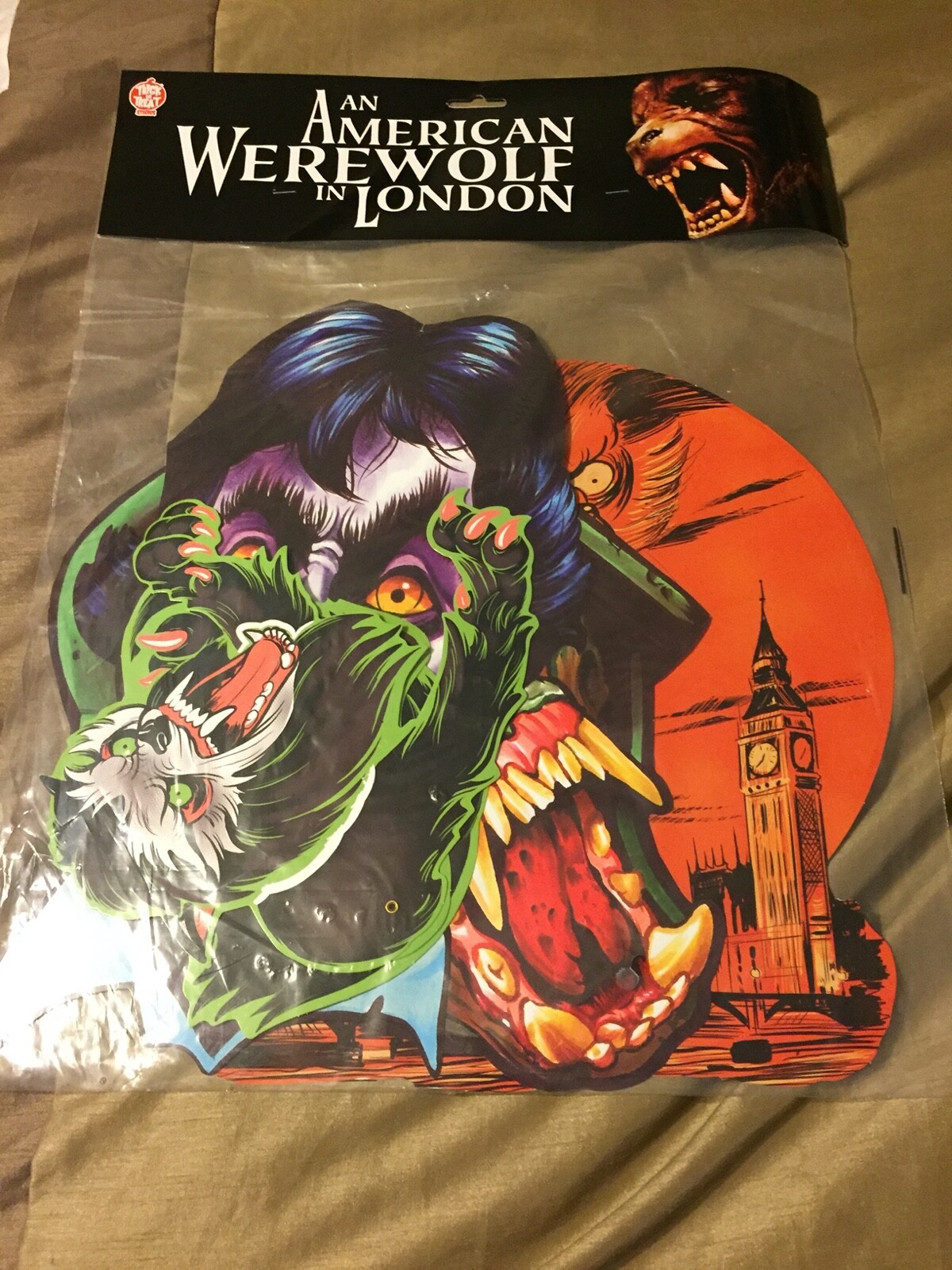 AN AMERICAN WEREWOLF IN LONDON  4 PACK CUT OUTS TRICK OR TREAT STUDIOS