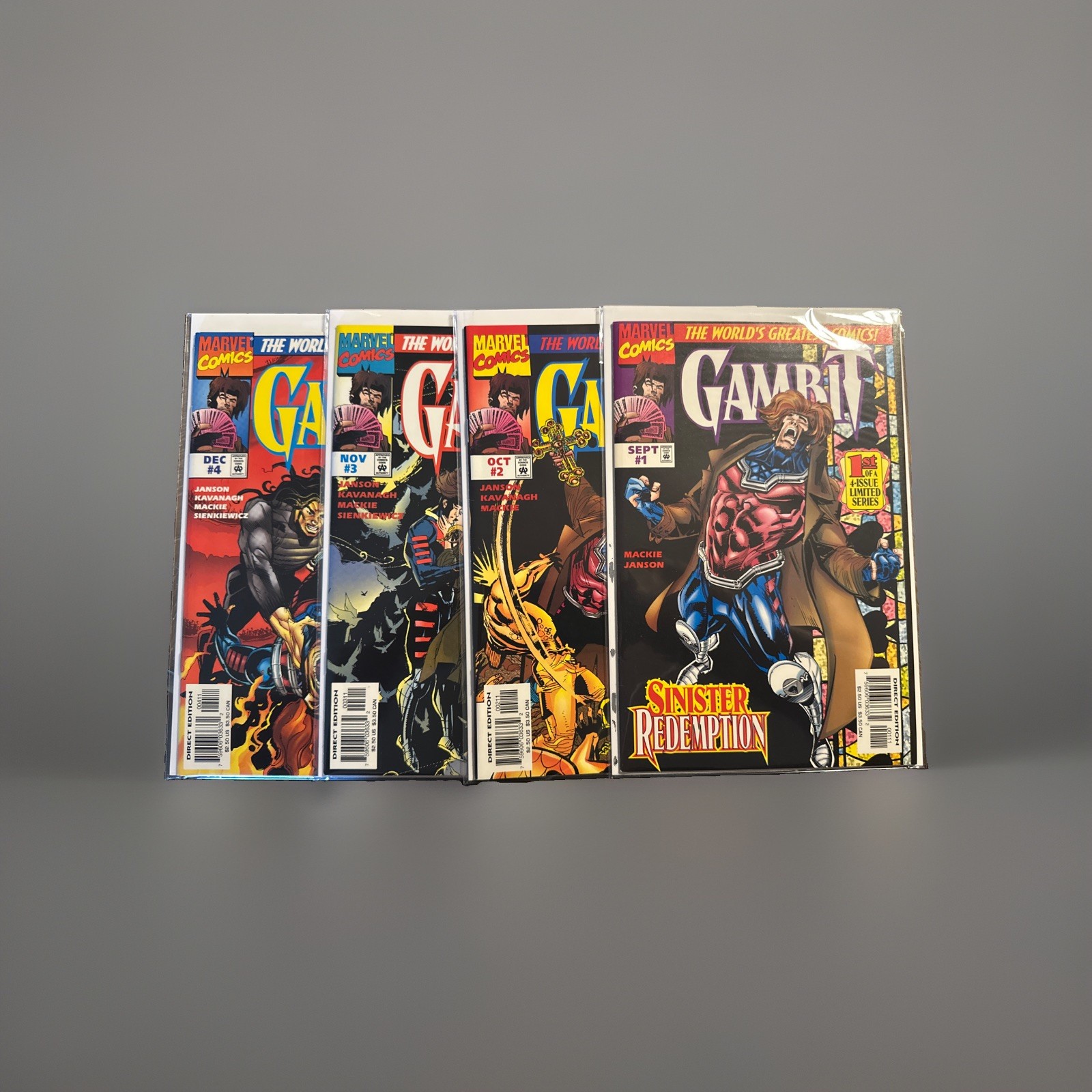 Gambit (Marvel vol. 3) 1-4 VF -NM Lot  (4)Books) 1997