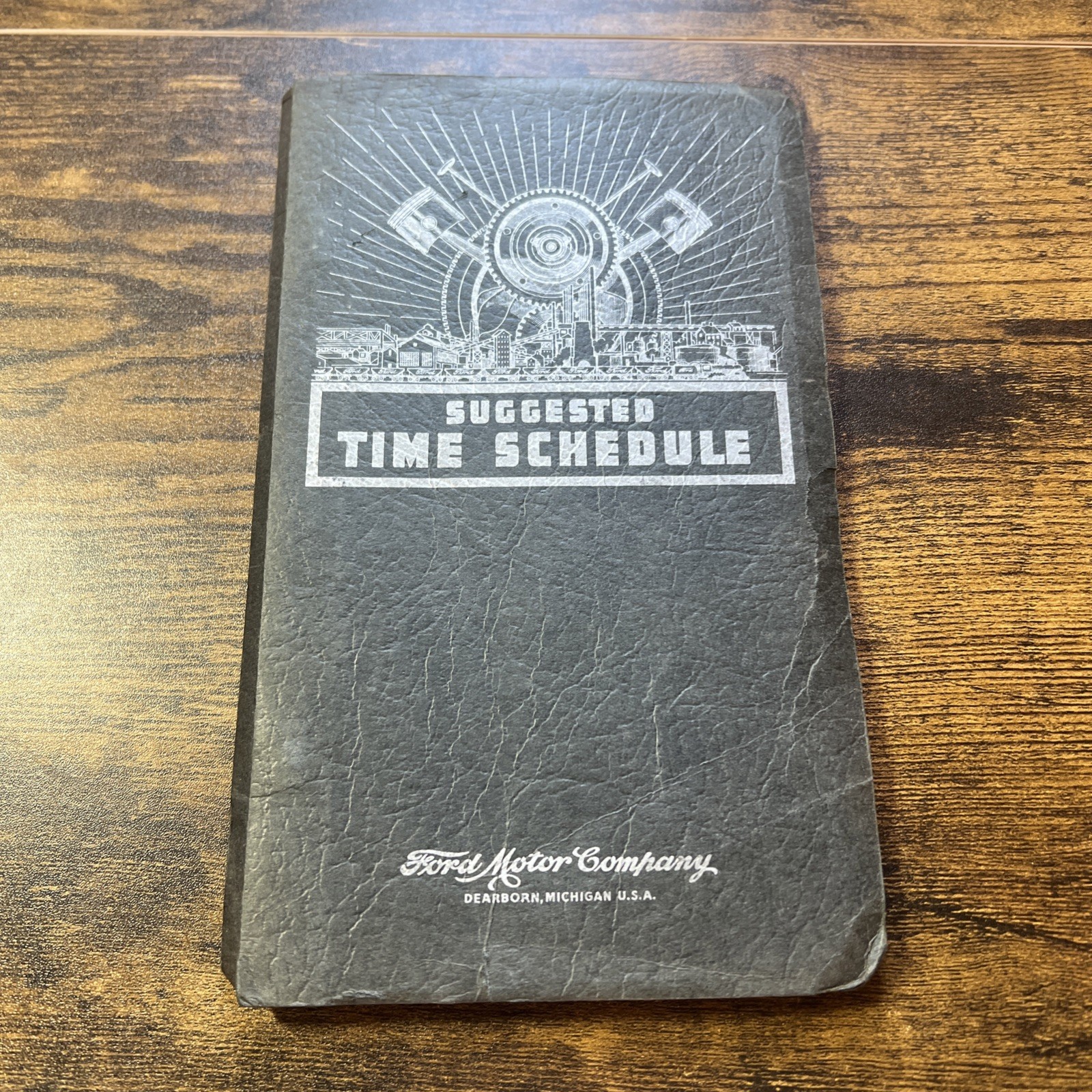 Original 1947 Ford Car & Truck Suggested Time Schedule Book Dealer Album 47 S1