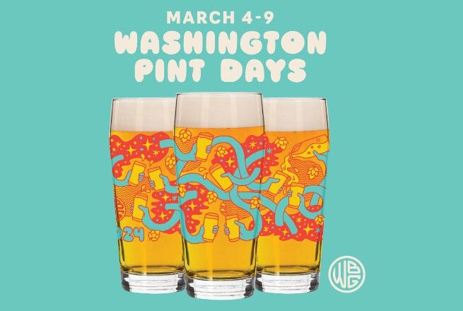 Washington pint days 2024  - 16 ounce Arc Willi Becher