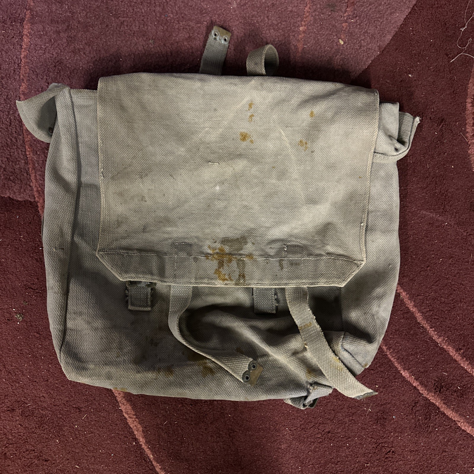 WWII British Army Large Pack Backpack c 1941 Original