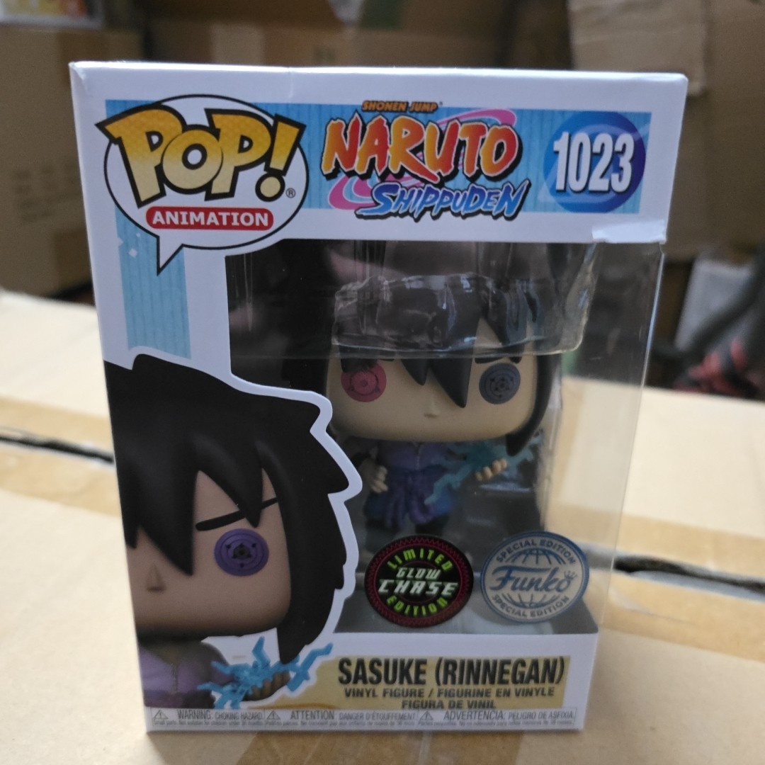 Funko Pop Vinyl: Naruto - Sasuke (Rinnegan) (Chase) (Glow in the Dark)
