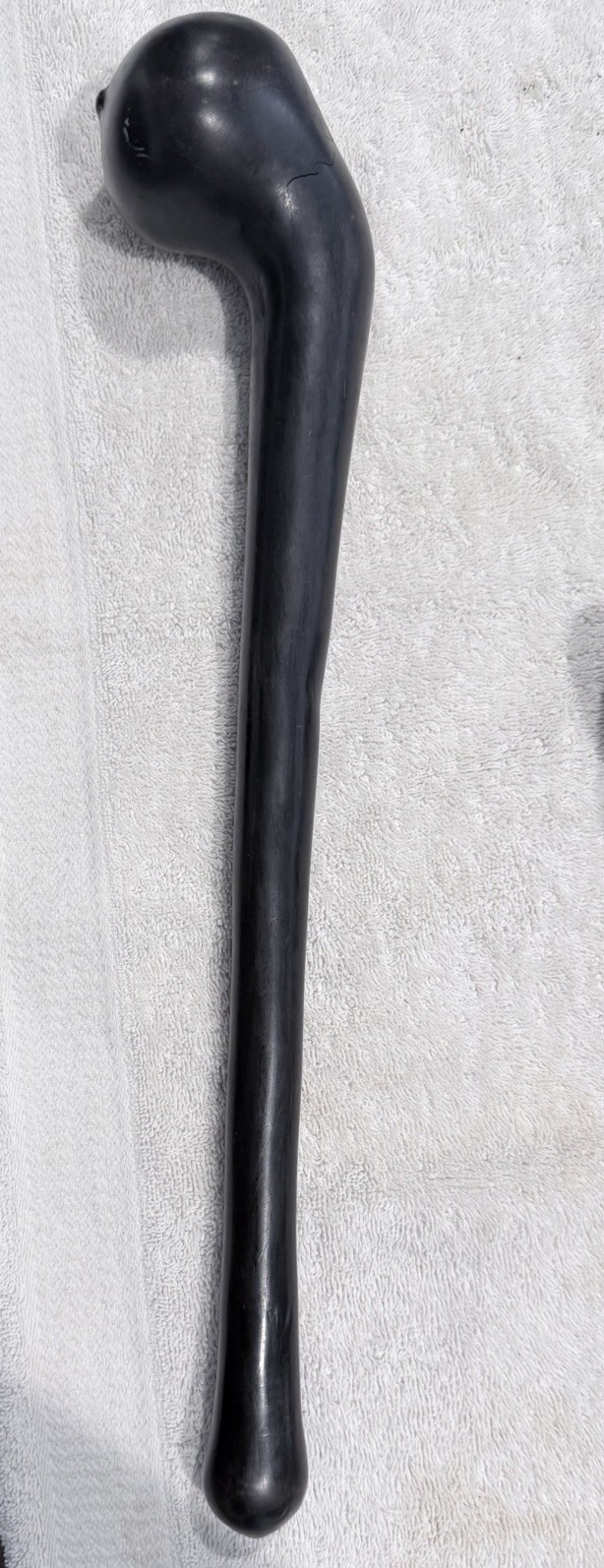 African Art Traditional Tribal Maasai Hand Crafted War Club Hardwood Rungu 17”