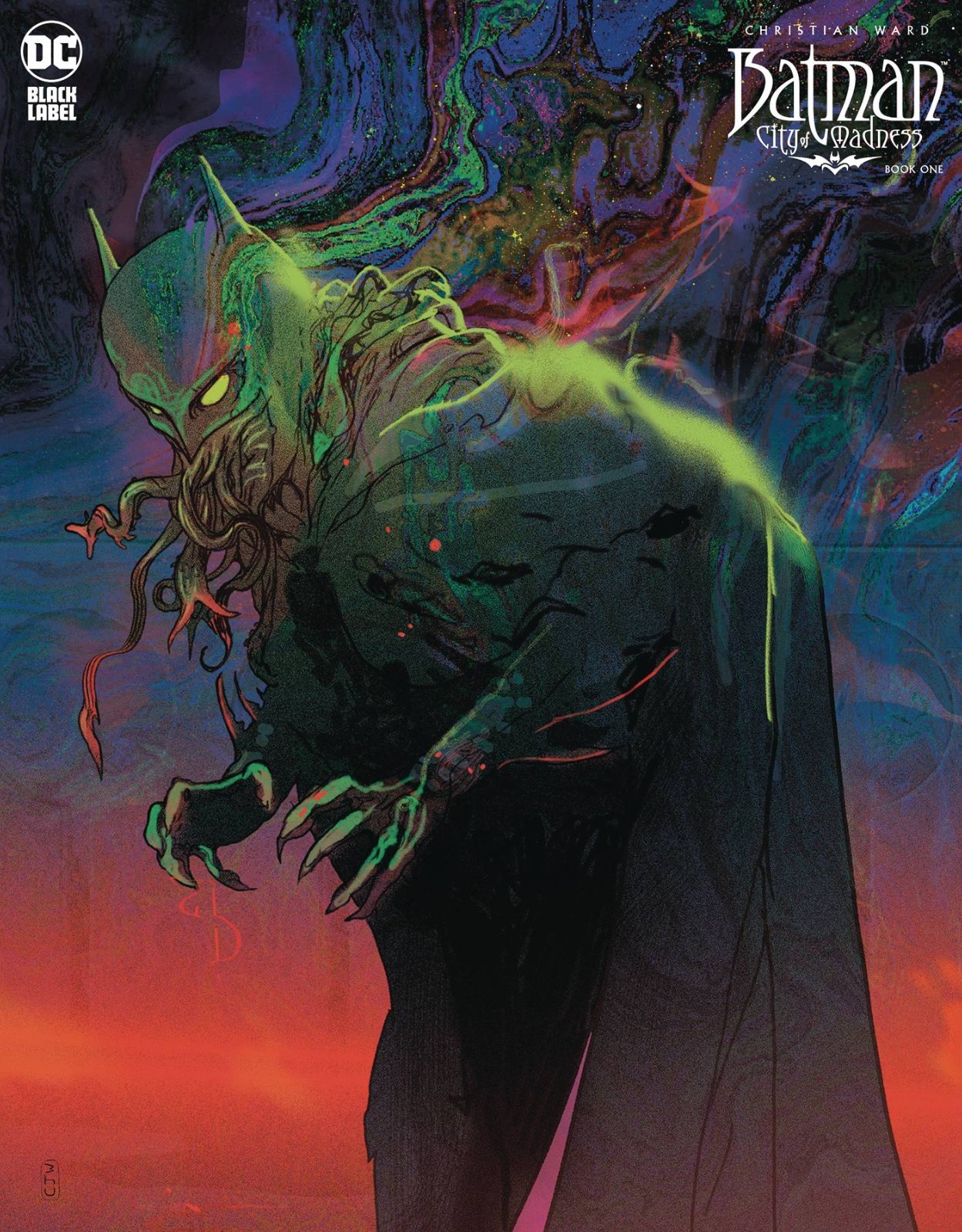 🦇💀 BATMAN CITY OF MADNESS #1 CHRISTIAN WARD 1:50 VARIANT DC COMICS 2023 VF+ 🦇💀 BATMAN CITY OF MADNESS #1 CHRISTIAN WARD 1:50 VARIANT DC COMICS 2023 VF+
