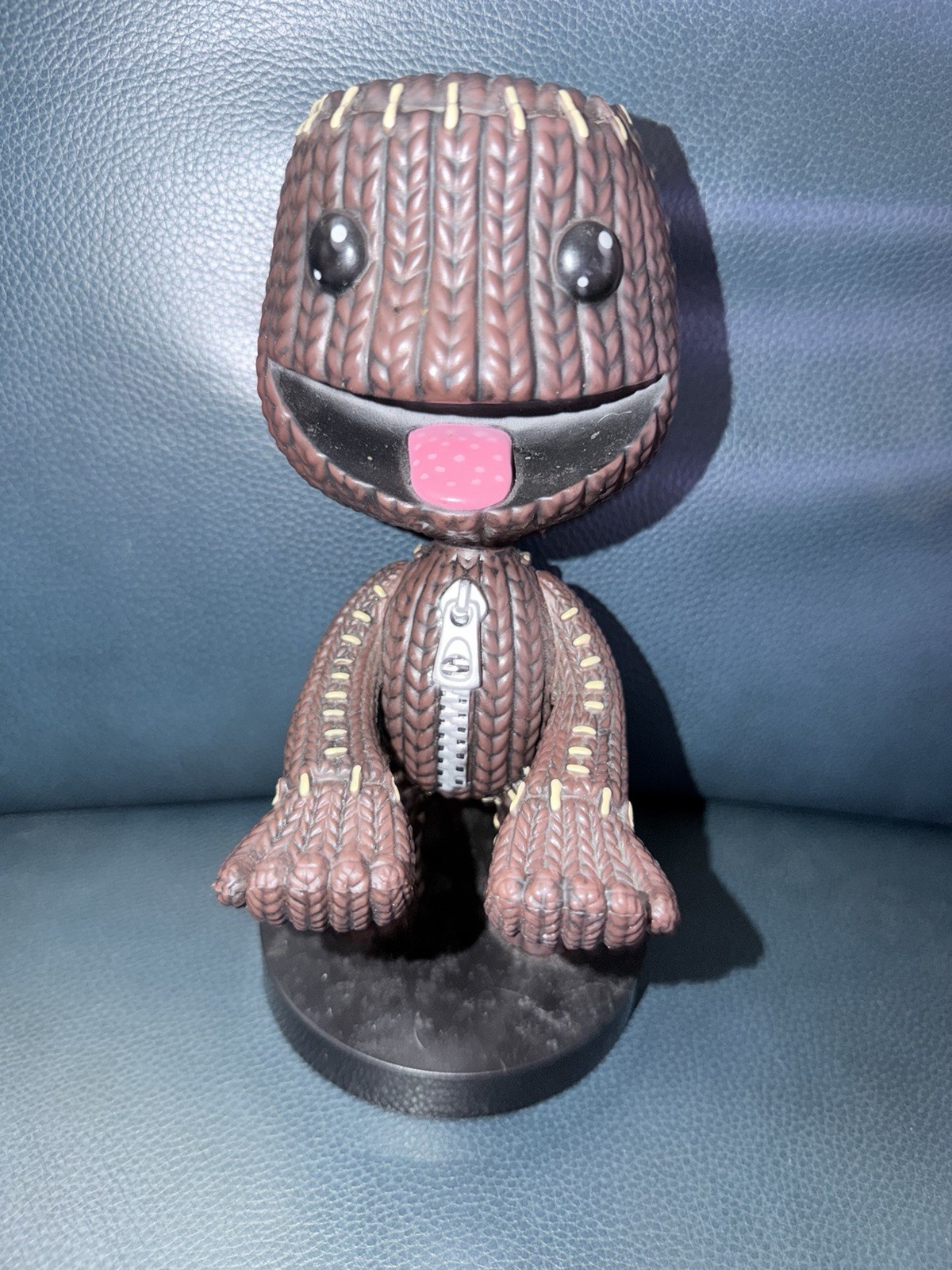 Sony LittleBigPlanet Sackboy  Figure on Stand Plastic Brown