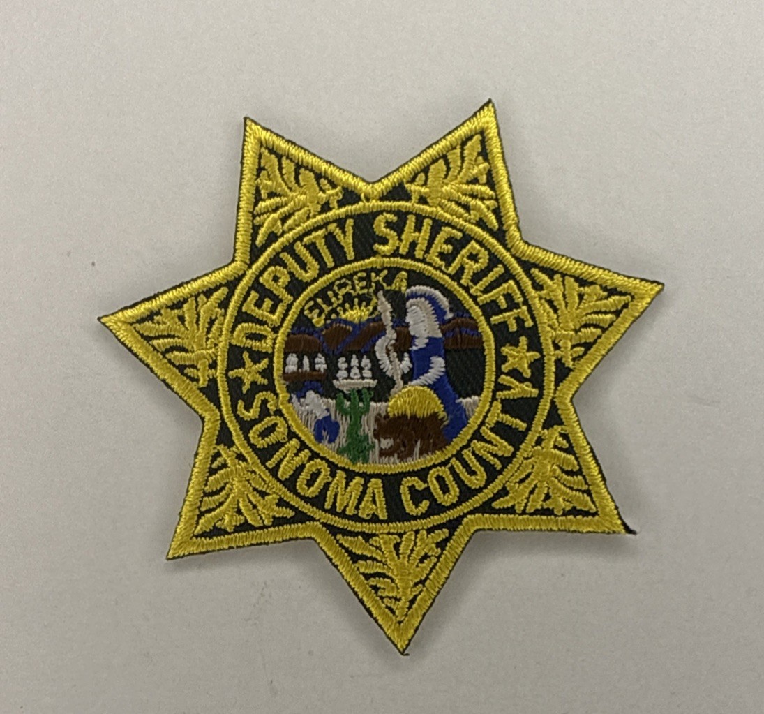 Sonoma County California Sheriffs Department Patch