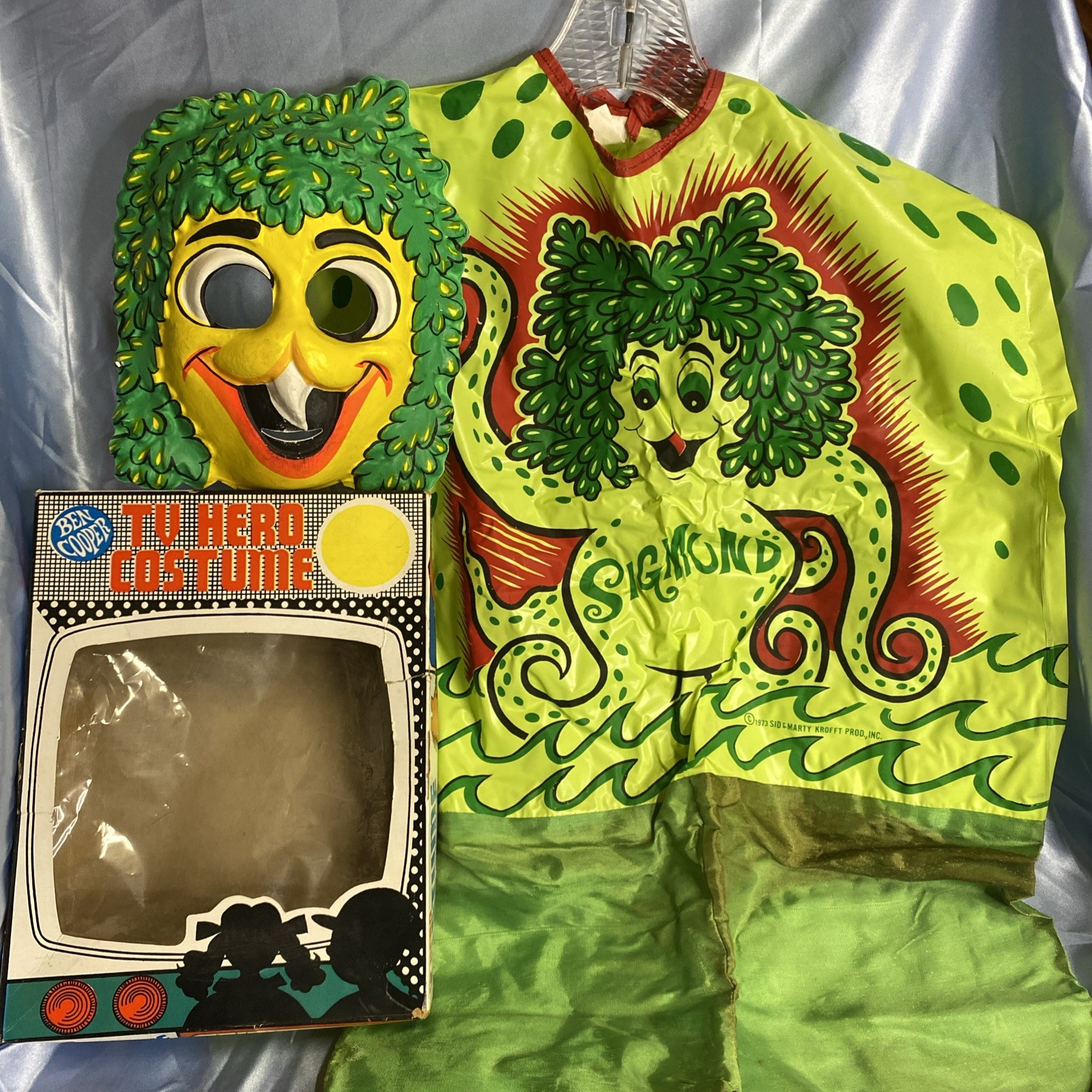 1973 KROFFT Sigmund The Sea Monster BEN COOPER Halloween Costume Sid & Marty