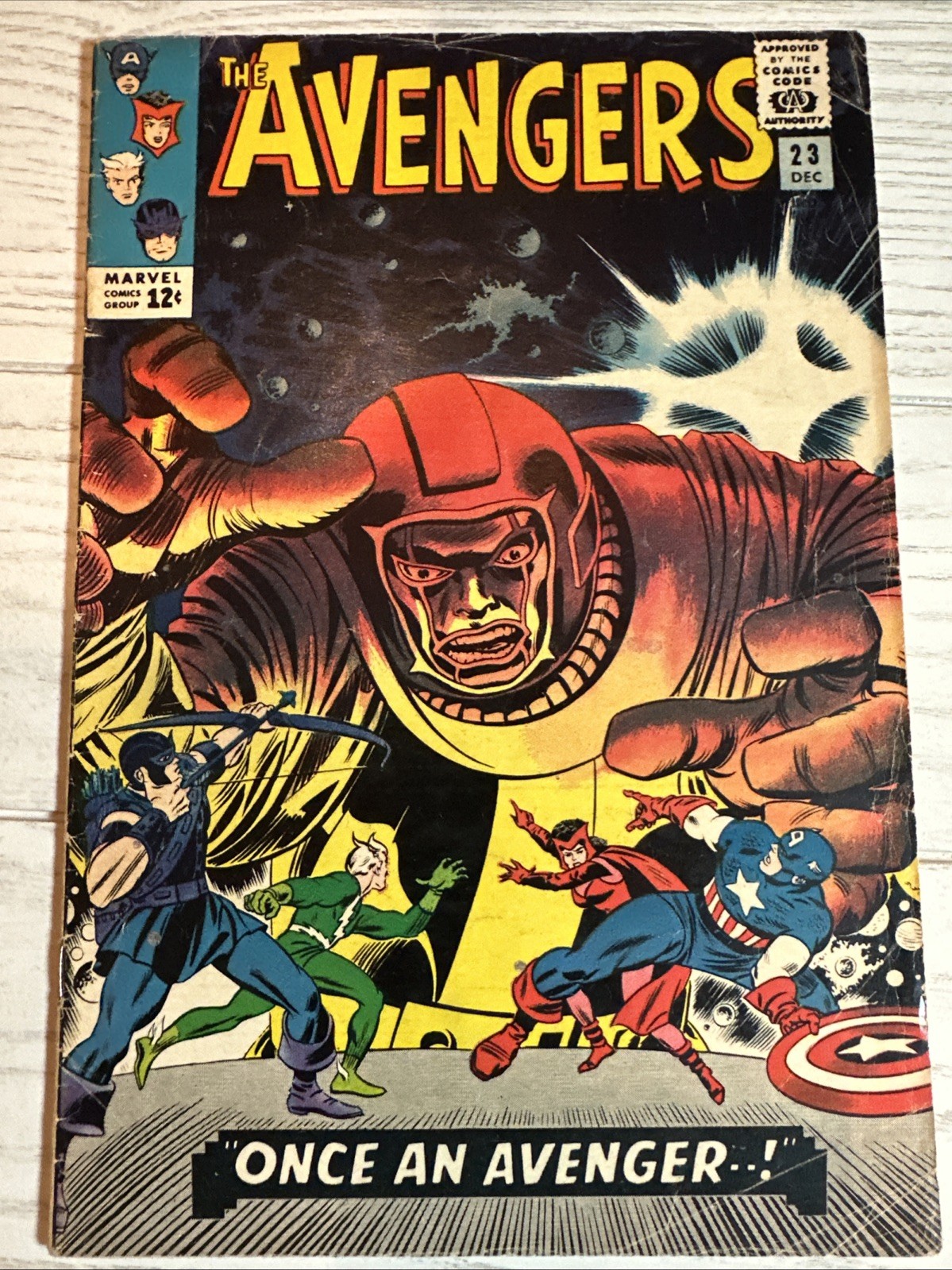 The Avengers #23 ( 1965) First Appearance Ravonna Renslayer