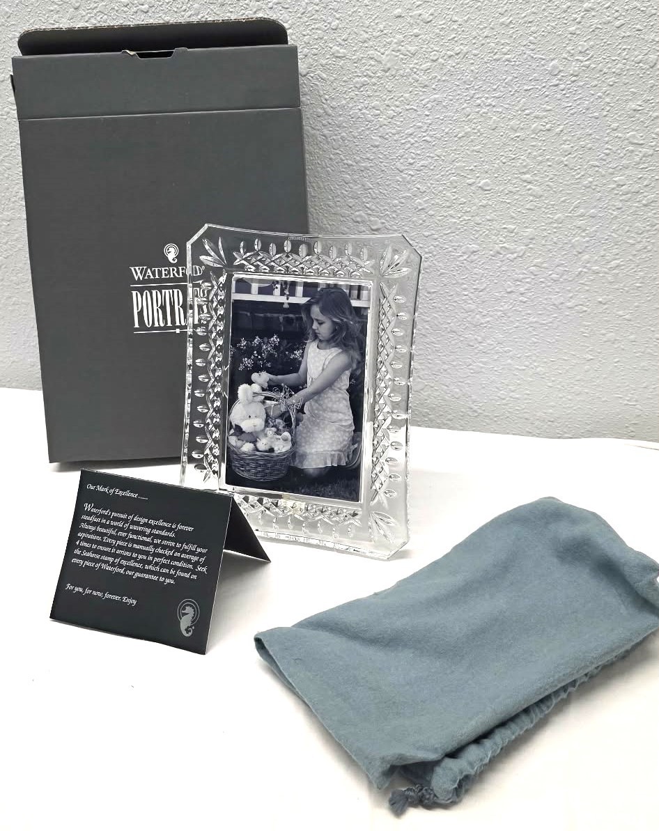 WATERFORD CRYSTAL LISMORE PICTURE FRAME 4\