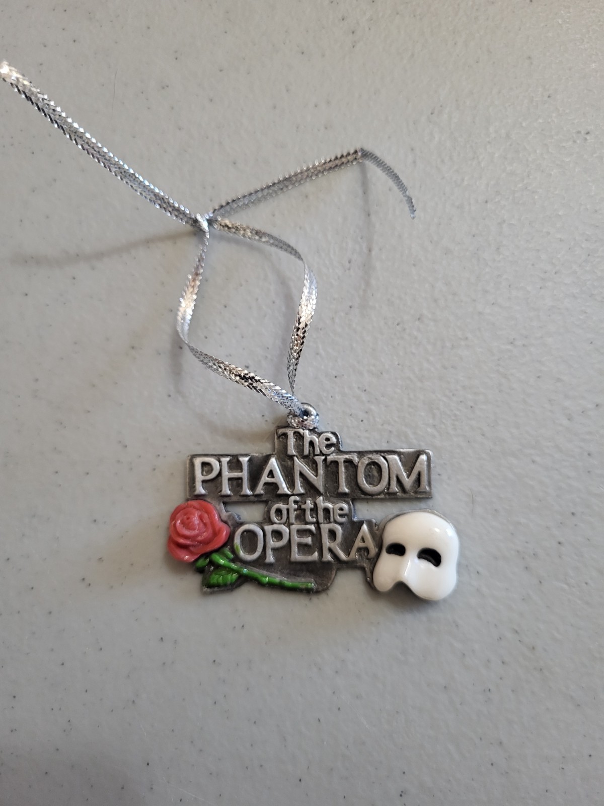 PHANTOM OF THE OPERA metal Ornament So Pretty and Fine 1986 Carlton Heirloom