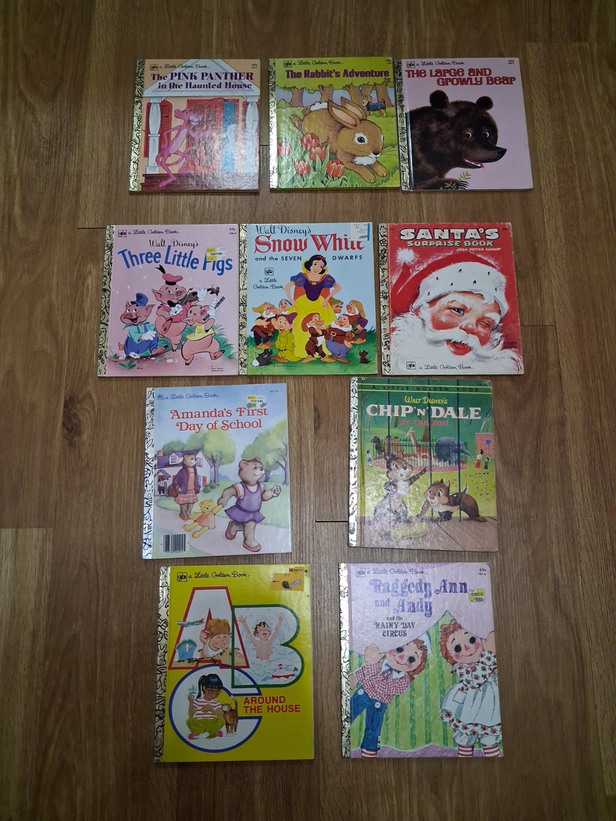 A Little Golden Vintage Book Lot of 19 Children\'s Books