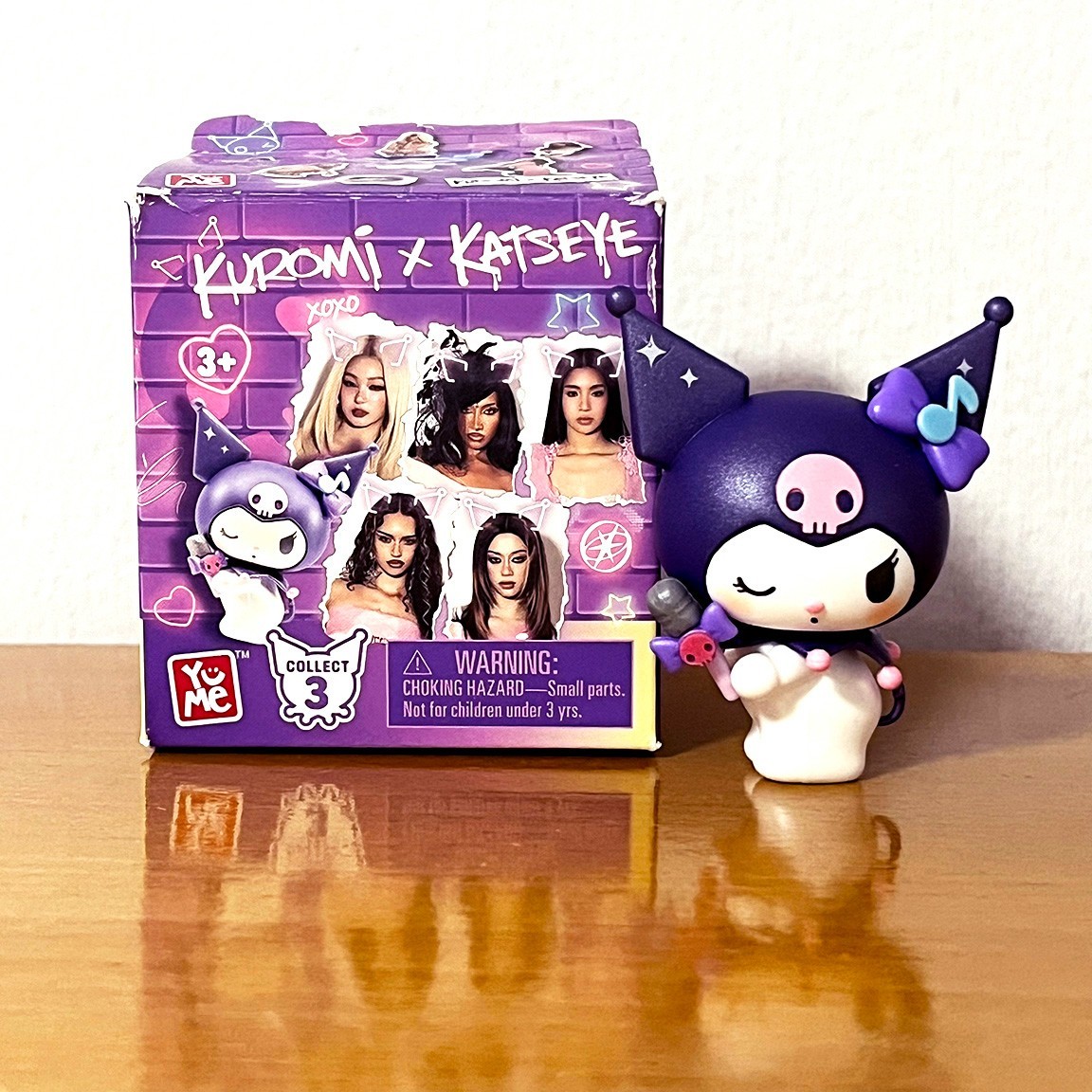 YuMe Sanrio Kuromi x Katseye Figurine Blind Box Confirmed New 2