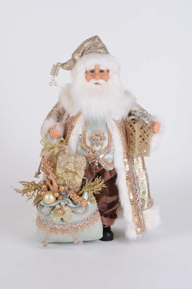 Karen Didion Originals The Lighted Sage Elegence Santa CC16-264