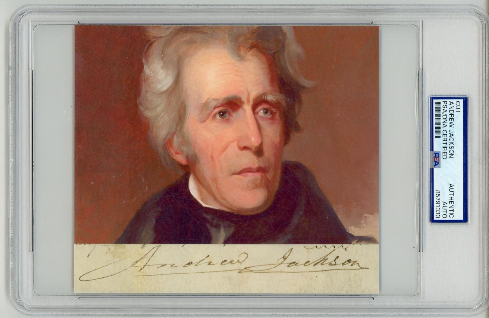 Andrew Jackson ~ Signed Autographed Authentic Signature 7th President ~ PSA DNA