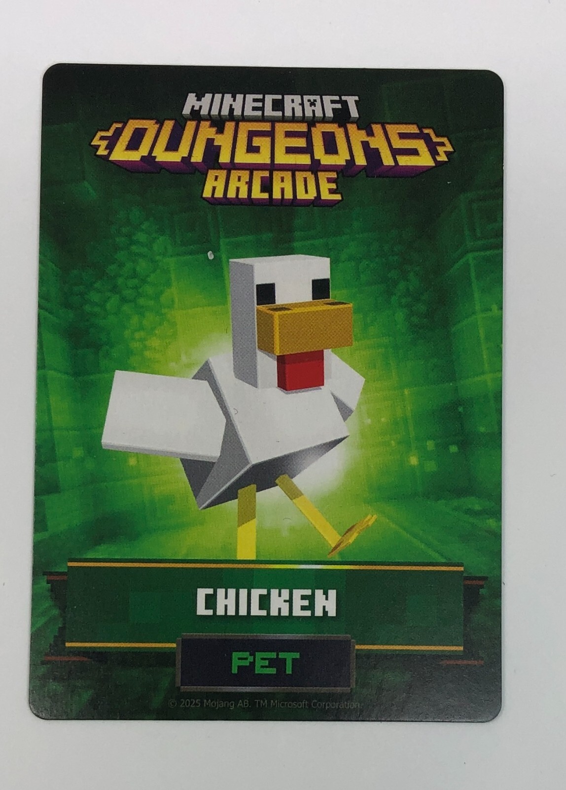 Minecraft Dungeons Arcade (Series 5) SINGLES w/Hero cards + Chicken Jockey