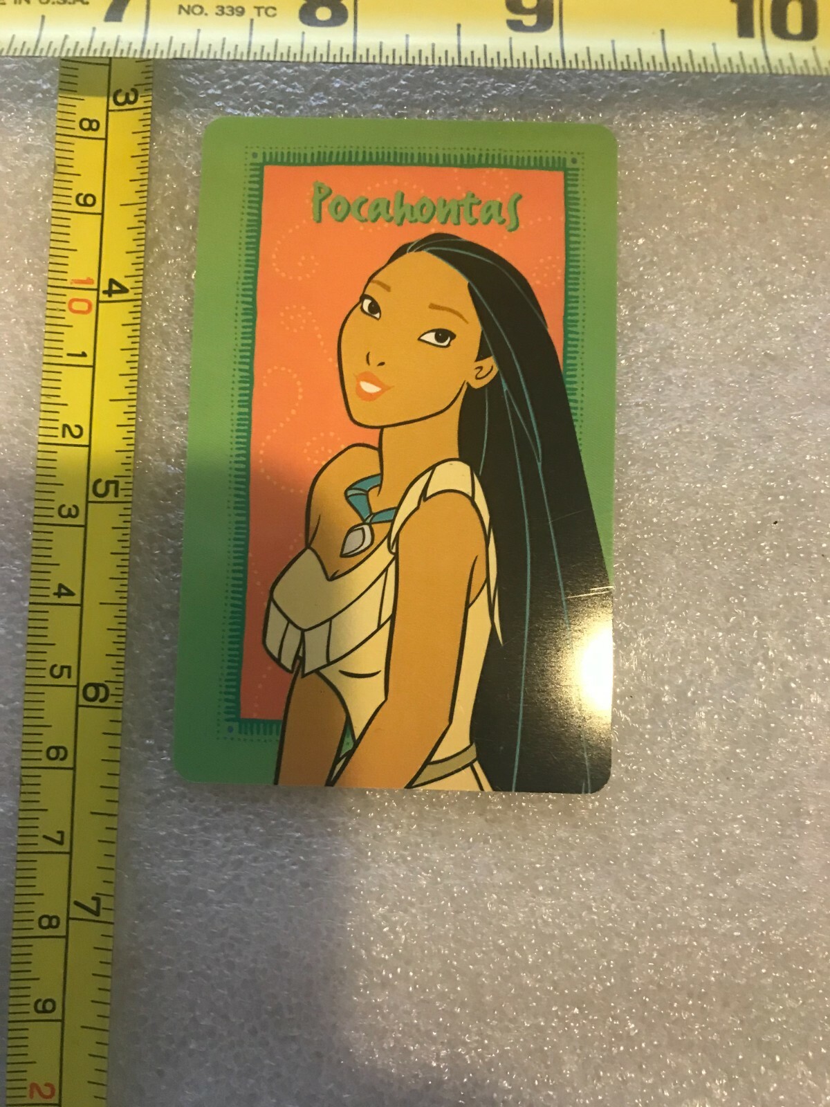 Rare Vintage Pocahontas Card by O.S.P. Publishing.