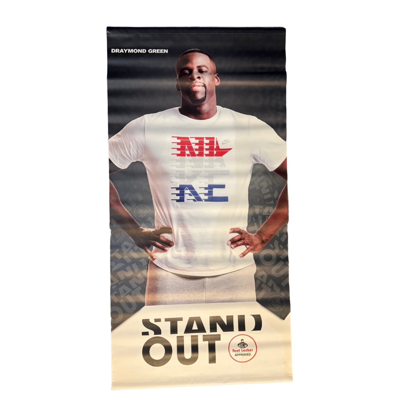 Nike Draymond Green Foot Locker Stand Out Double Sided Vinyl Banner 67.5x33.5