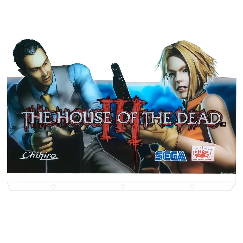 The House of The Dead III Marquee LED RGB Pinball Topper for Pinball Mahine