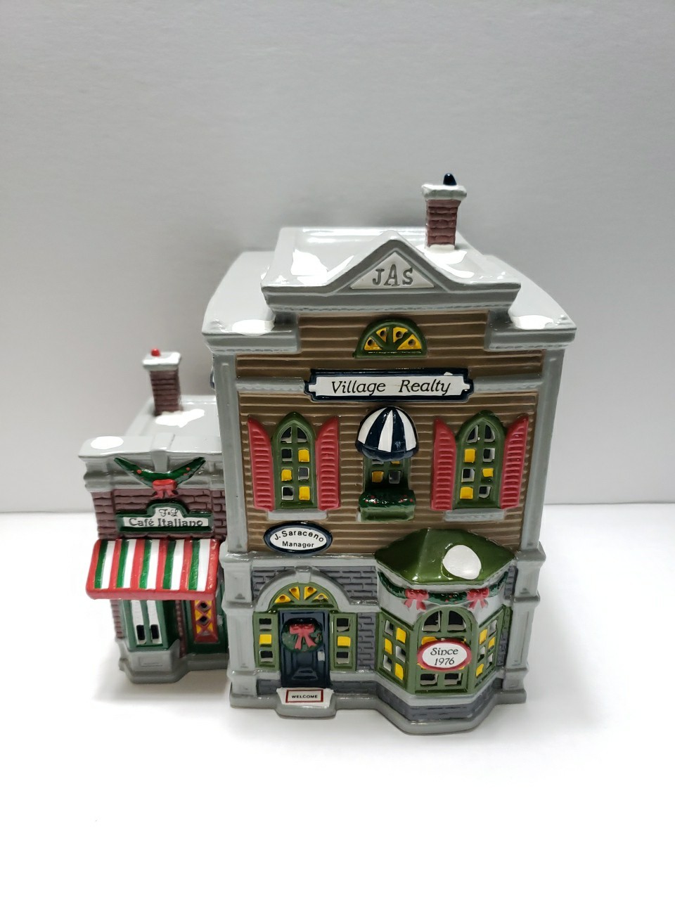 DEPARTMENT 56 The Original Snow VILLAGE REALTY #5154-3 No Light Cord
