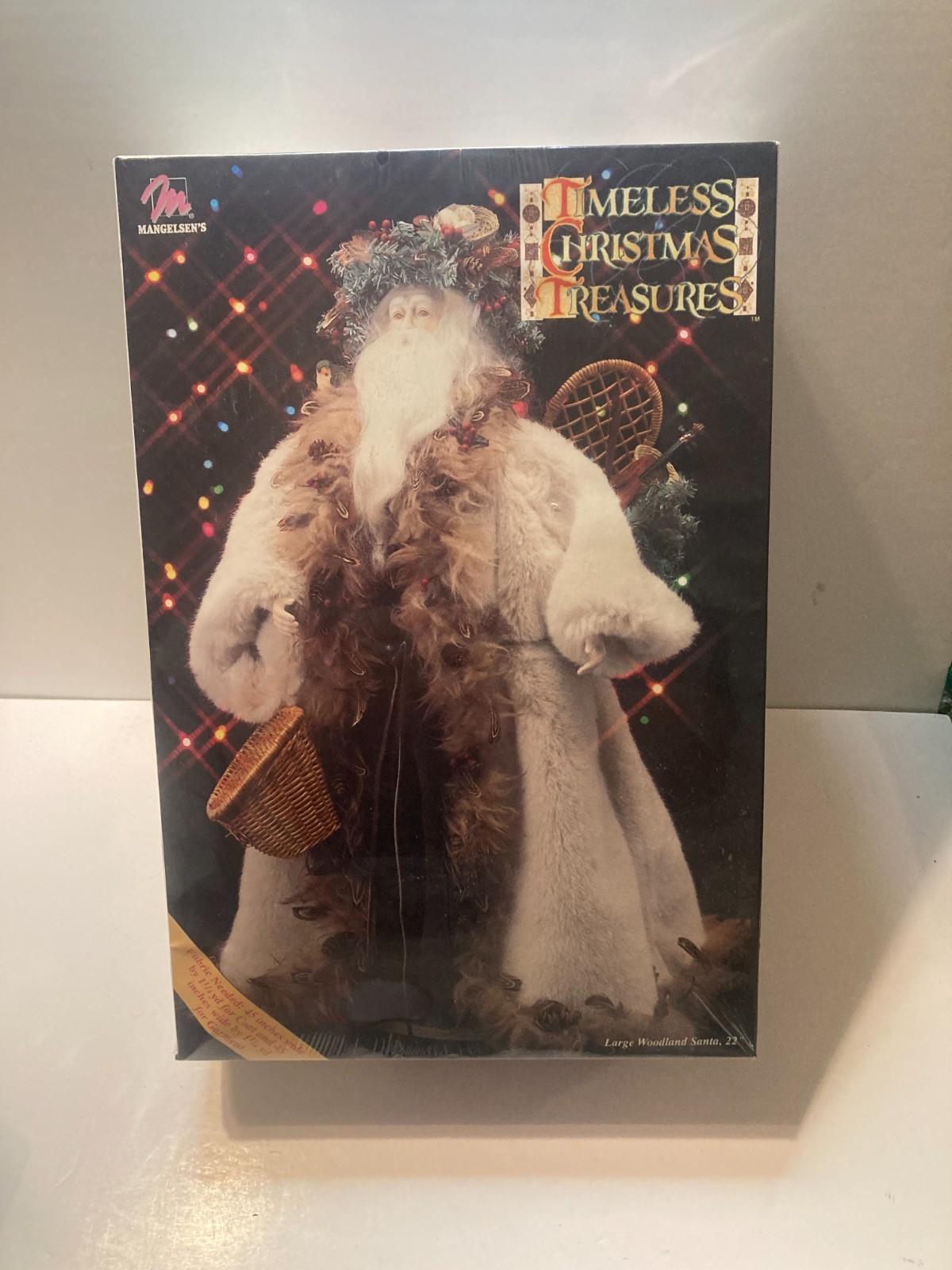 NEW Sealed 1993 Mangelsen\'s Timeless Christmas Treasures Woodland Santa 22\