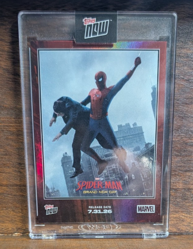 LUCKY HIT Topps NOW 2026 Marvel Spider-Man Brand New Day Non-Sport Card SMSP