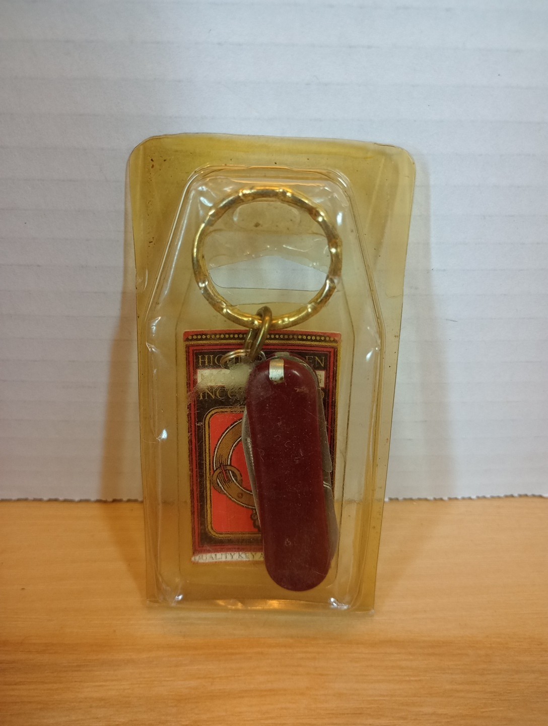 Vintage Army Mini Knife Keychain Highland And Glen Scissors Tweezers Nail File