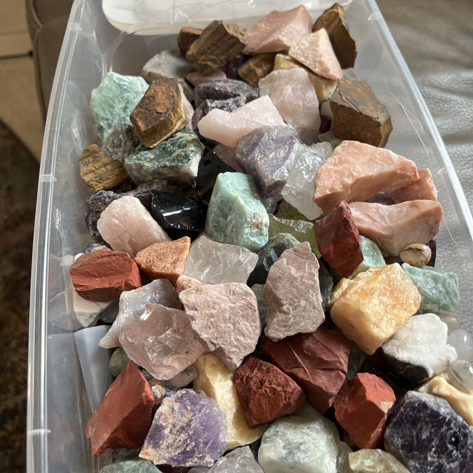 Rock and Mineral Collection Approx 17 Pounds Mixed Lot