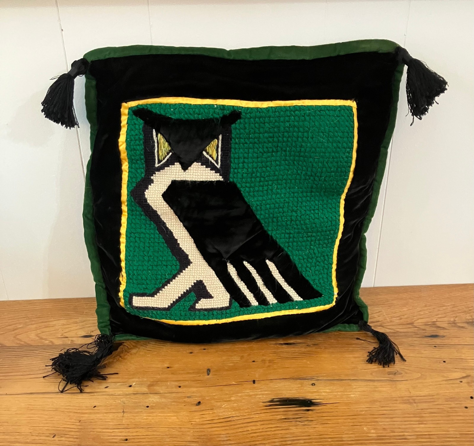 Bohemian Grove collectible pillow circa late 1980's