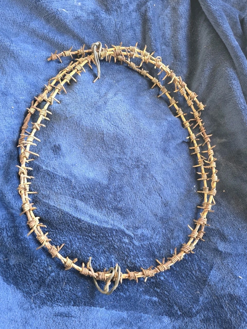 German WW2 Wehrmacht Barbed Wire Rare Eastern Front War Relic Take Back Estate 