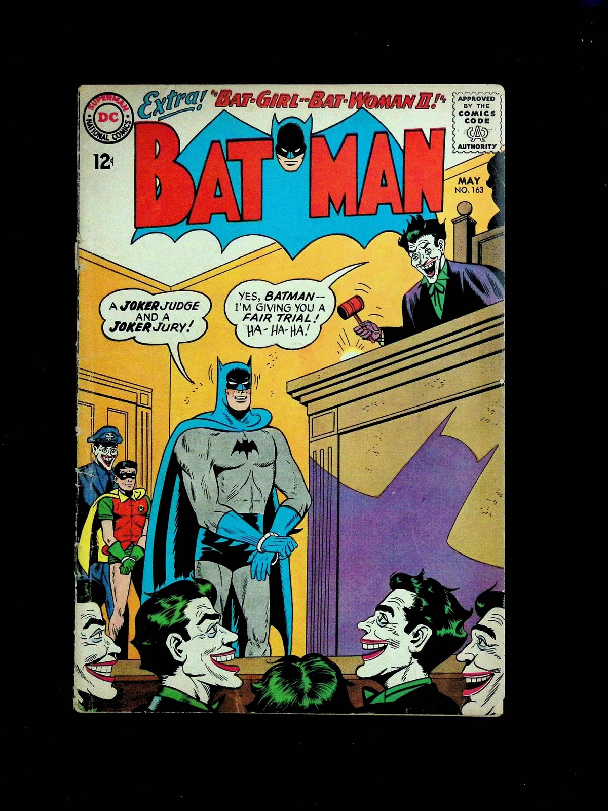 1964 Batman 163 Joker Judge and Jury DC