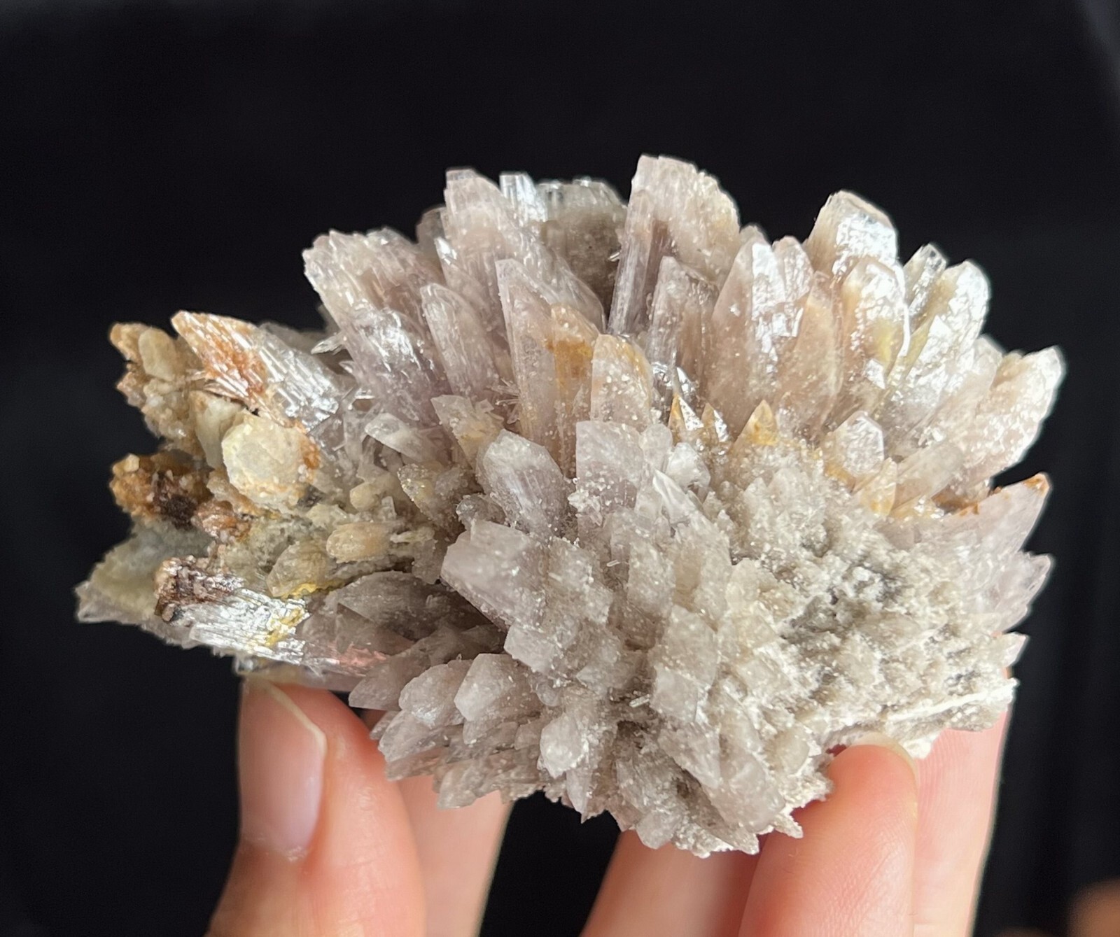 79mm 163g Beautiful Creedite cluster, NEW FIND Natural Mineral Specimen