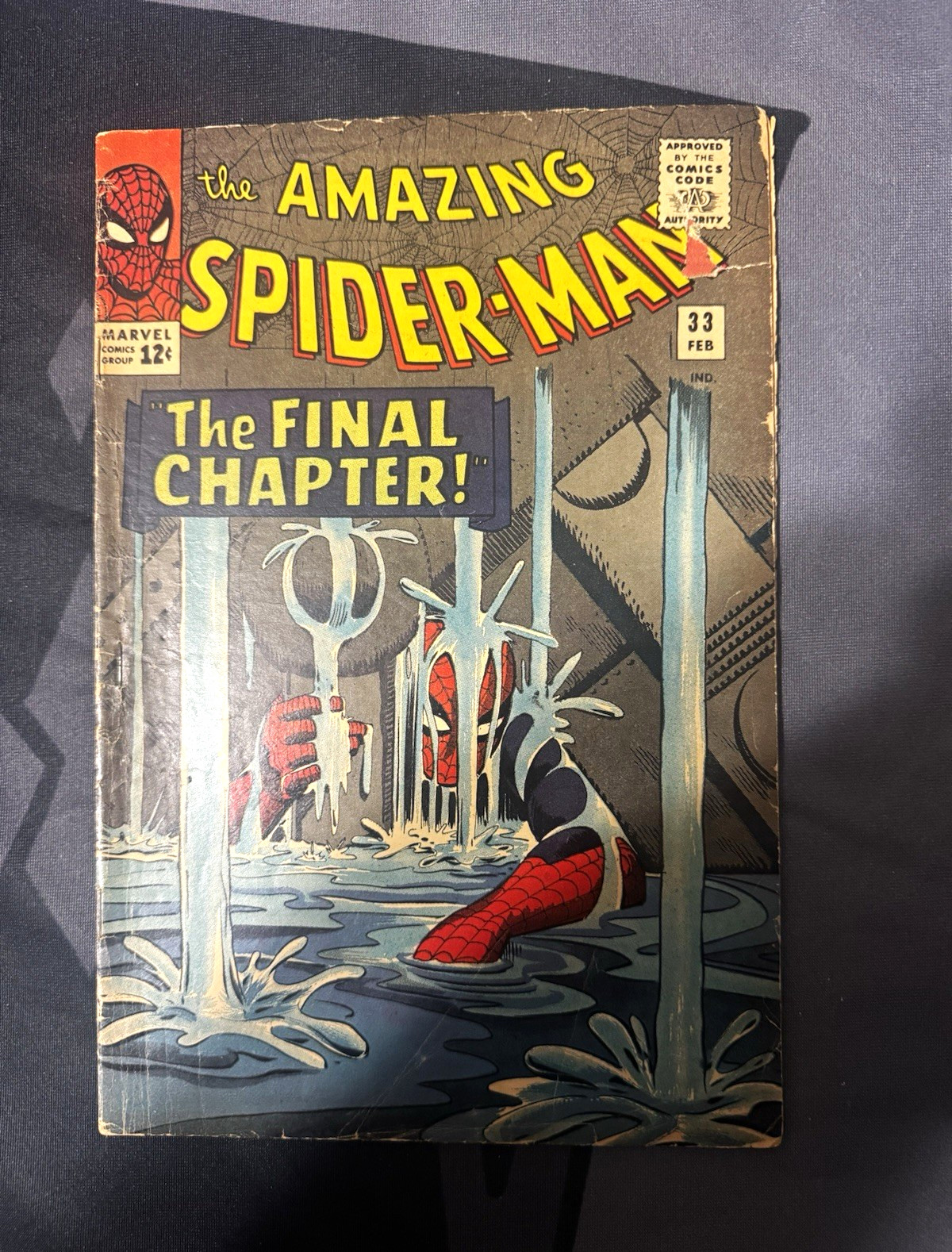 Marvel Comics The Amazing Spider-Man #33 Silver Age Stan Lee Steve Ditko