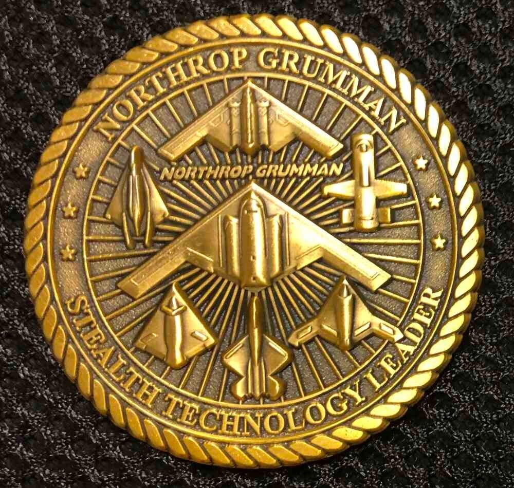 NORTHROP GRUMMAN STEALTH COIN-B-21 RAIDER, B-2 SPIRIT, YF-23, X-47 UCAS
