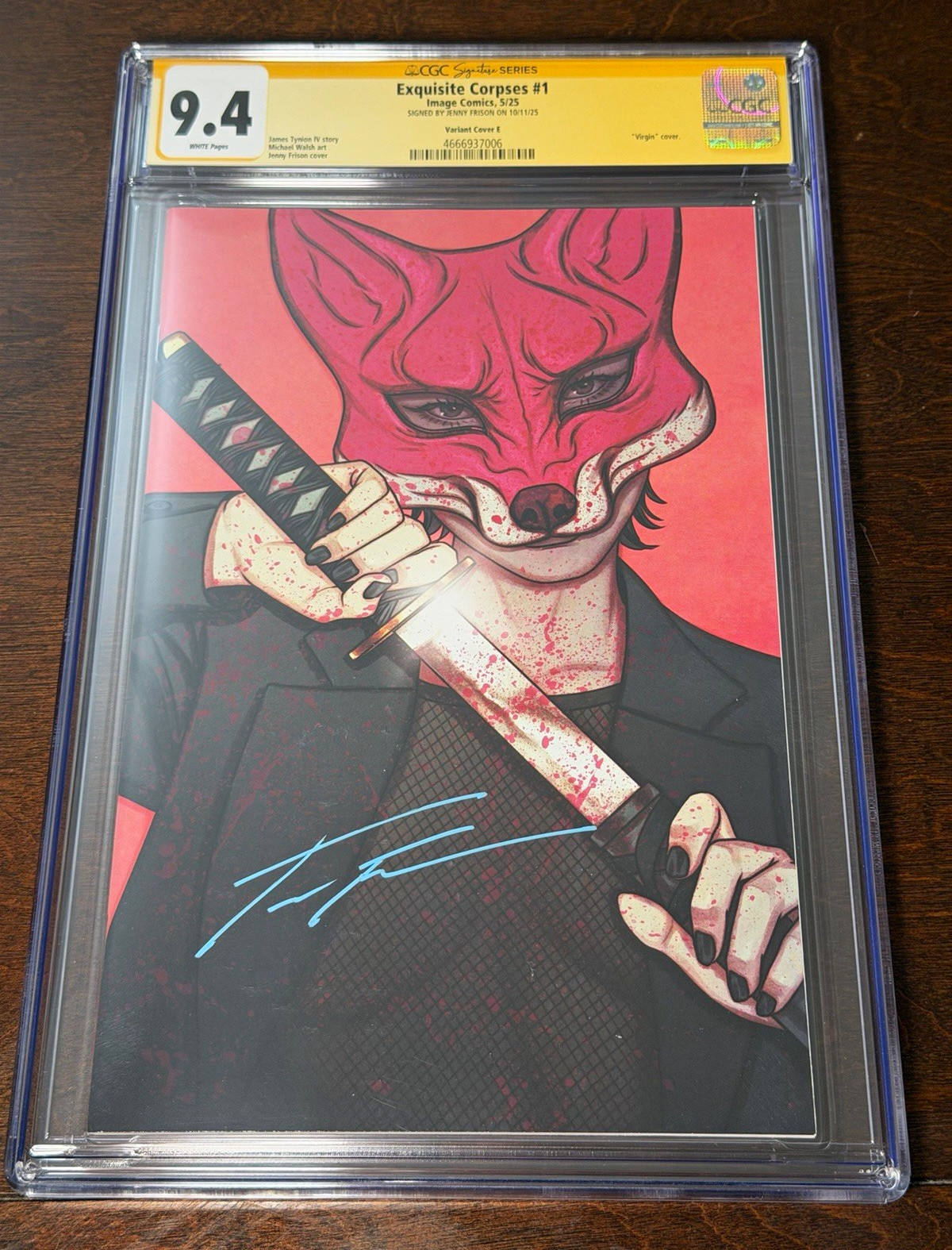 FREE SHIPPING Exquisite Corpses #1 Variant E SS Signed by Jenny Frison CGC 9.4 FREE SHIPPING Exquisite Corpses #1 Variant E SS Signed by Jenny Frison CGC 9.4