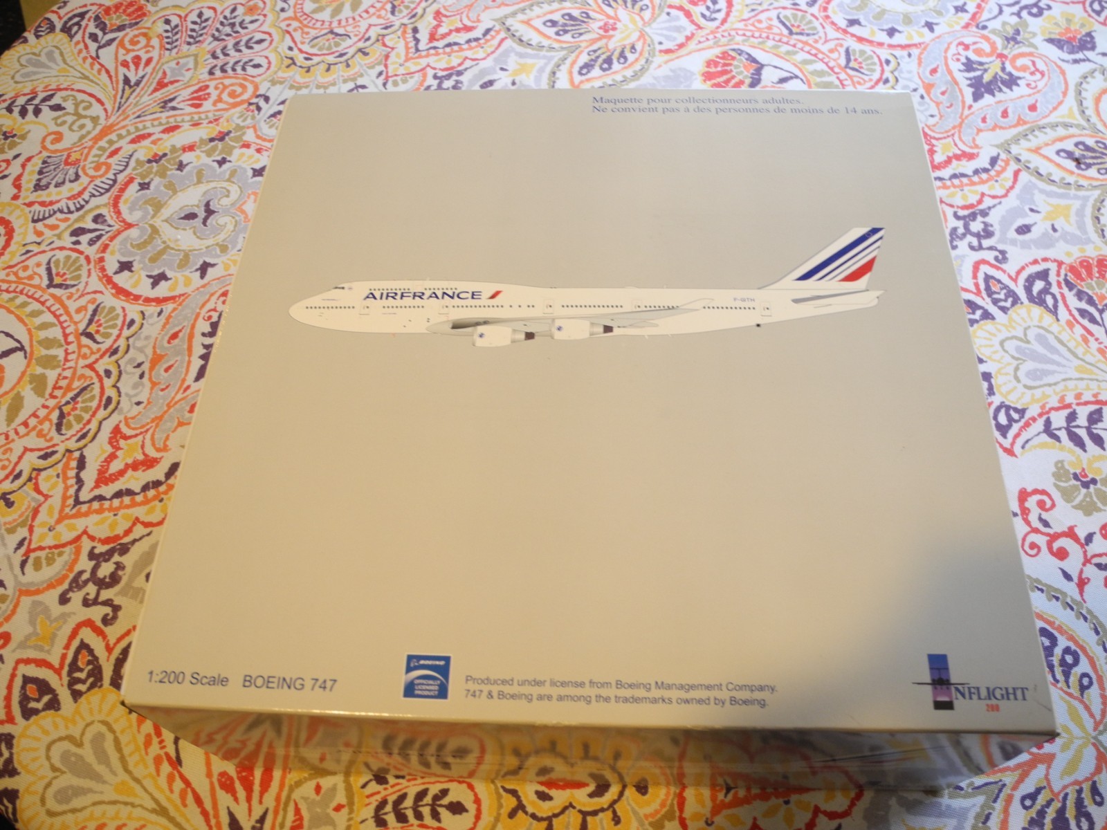 Extremely RARE, Inflight 1 200 Boeing 747 AIR FRANCE, Very Rare, 1:200, PERFECT