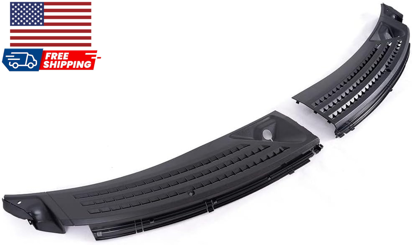 Outer Windshield Window Wiper Cowl Cover Panel Compatible with Ford F150