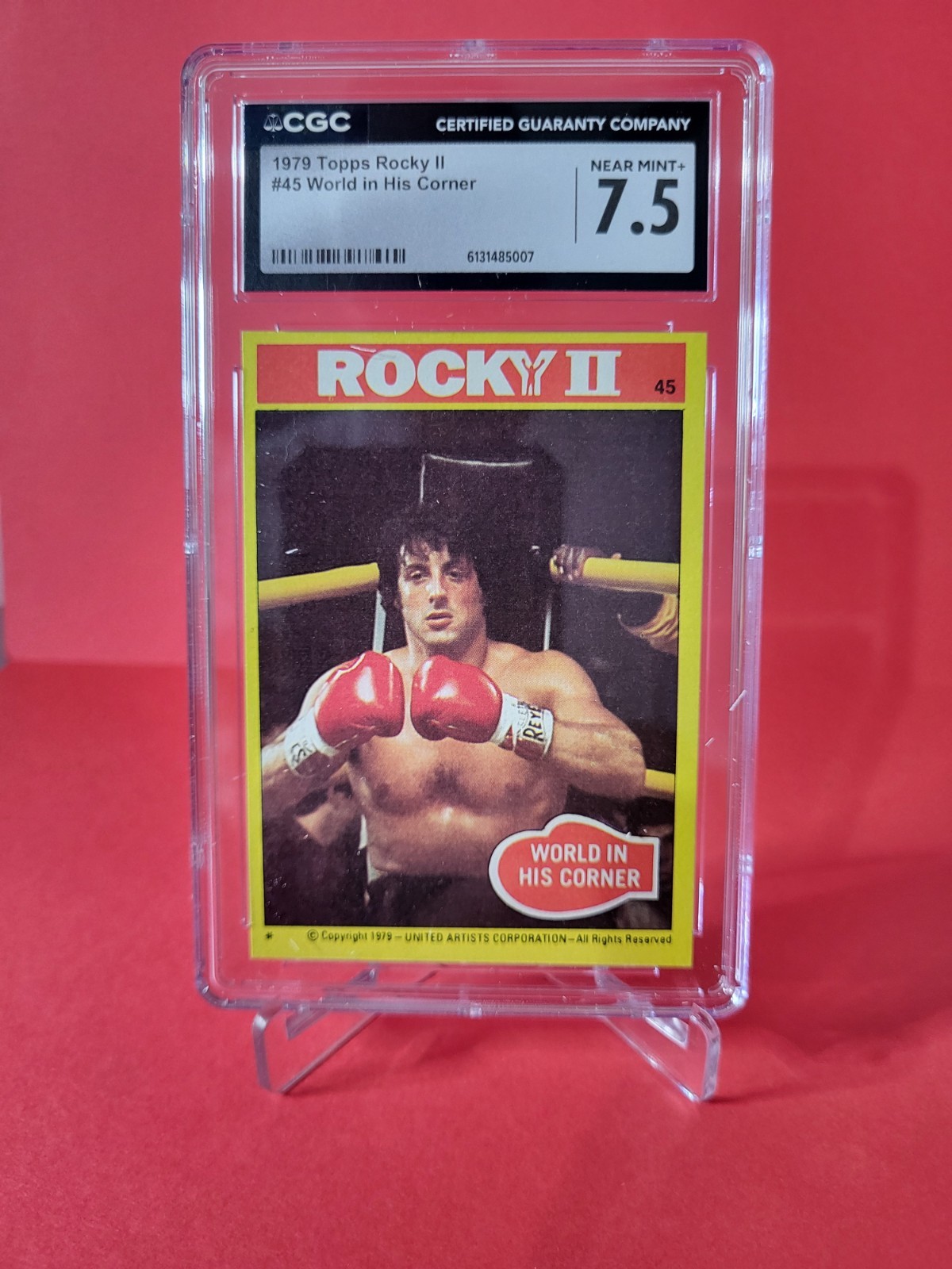 1979 Topps Rocky II Movie #45 \